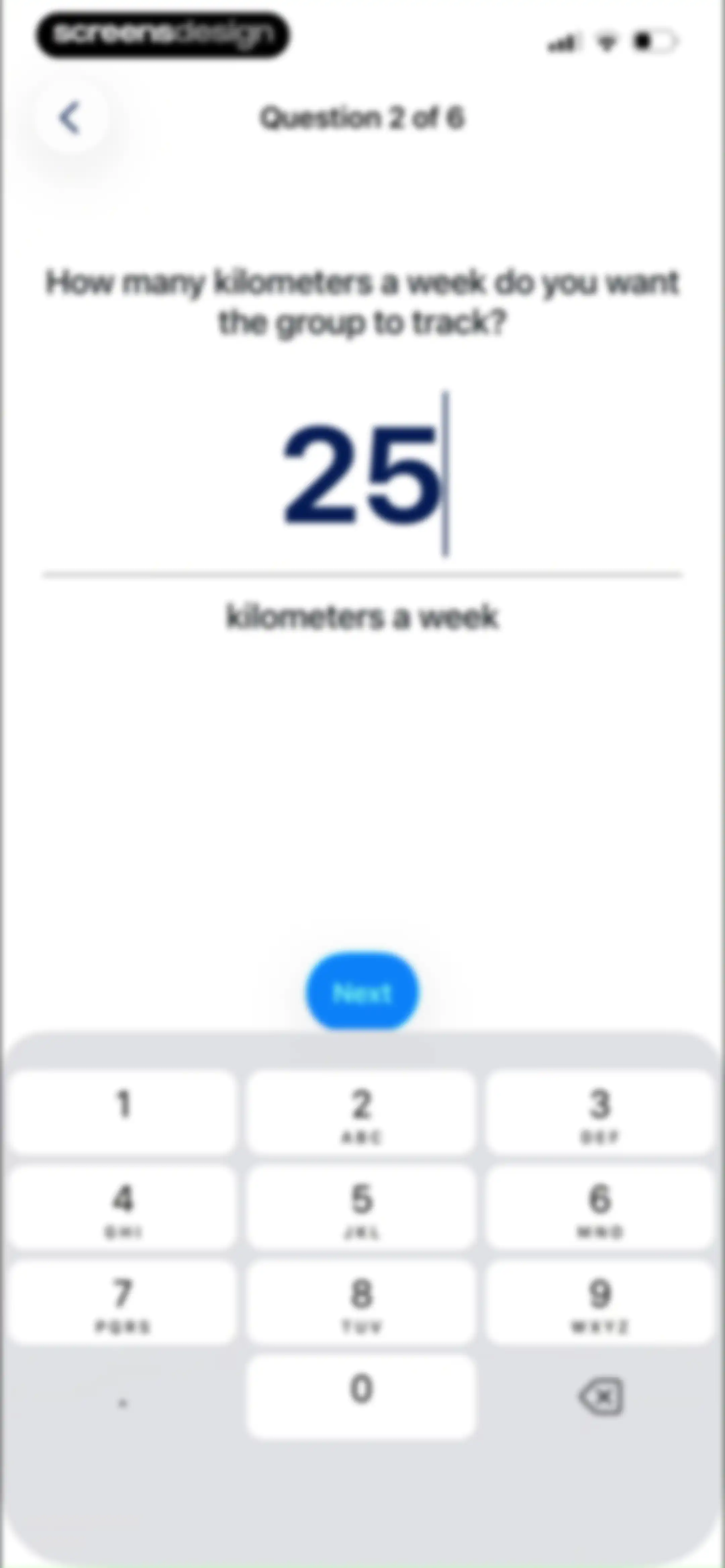 ASICS Runkeeper—Run Tracker screen 165