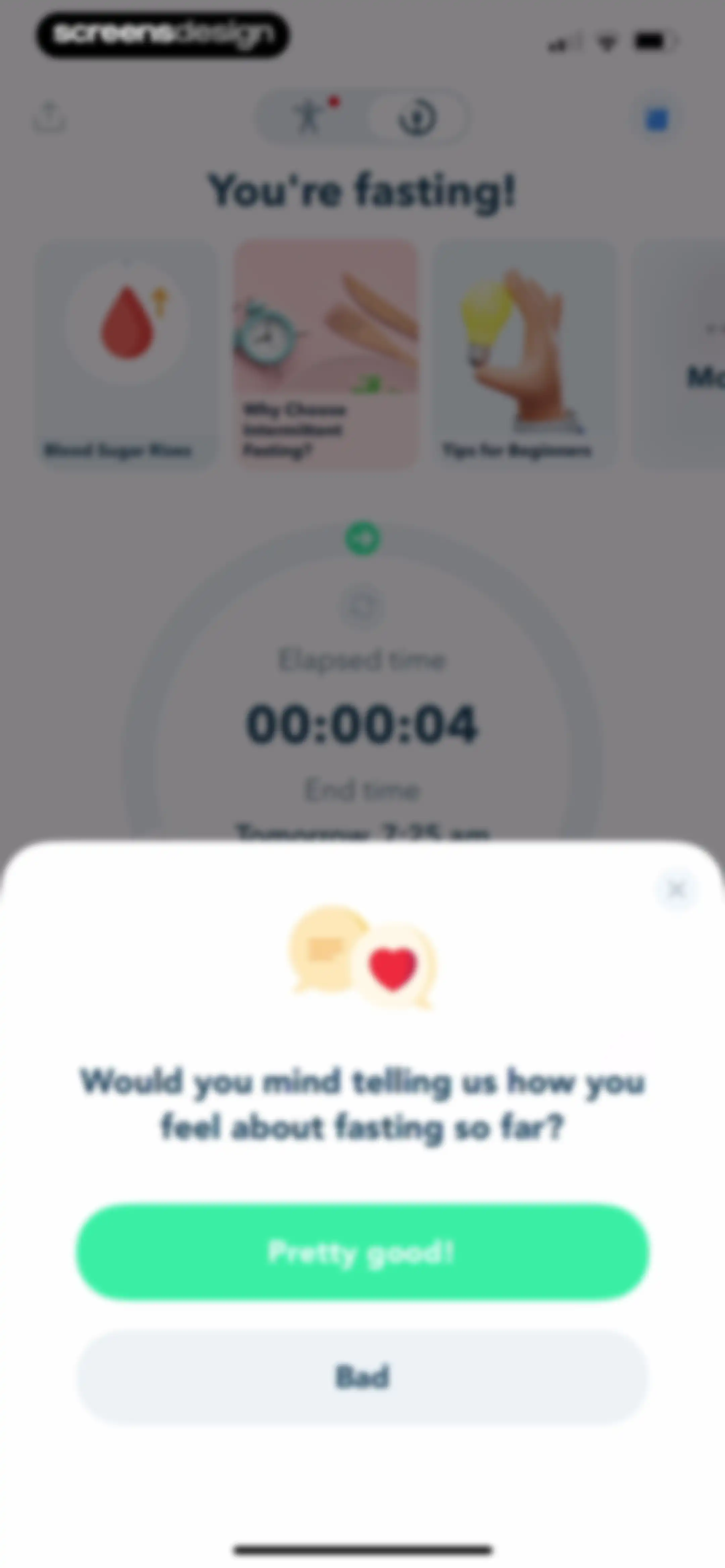 Intermittent Fasting Tracker - screen 171
