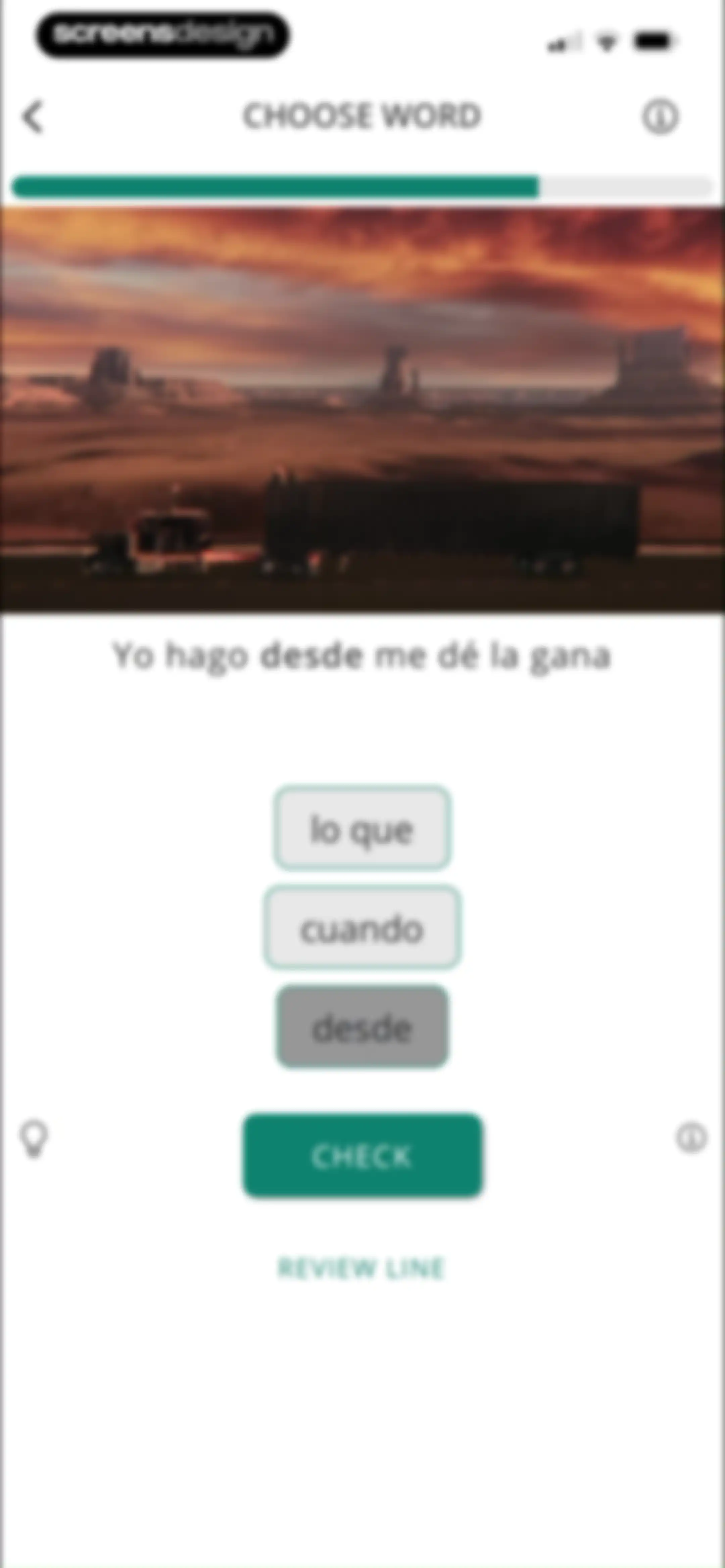 LyricFluent: Learn Languages screen 86