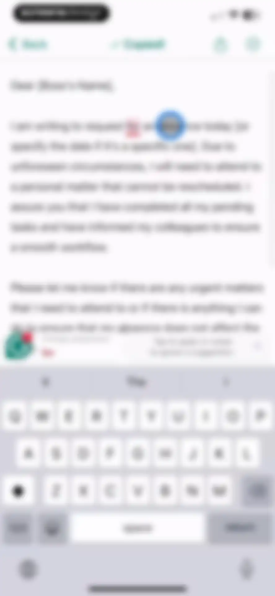 Grammarly: AI Keyboard & Notes screen 60