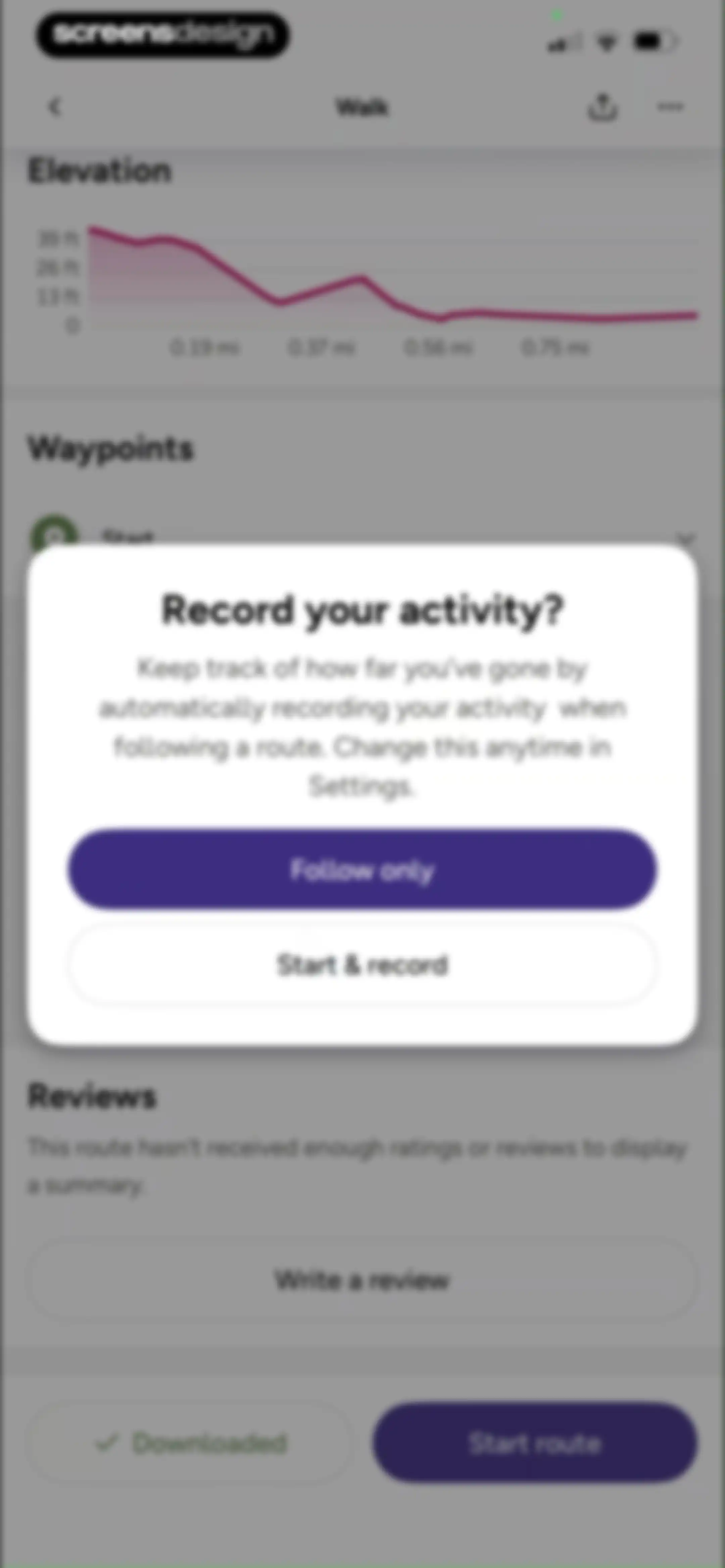 OS Maps: Walk, Hike, Run, Bike screen 91