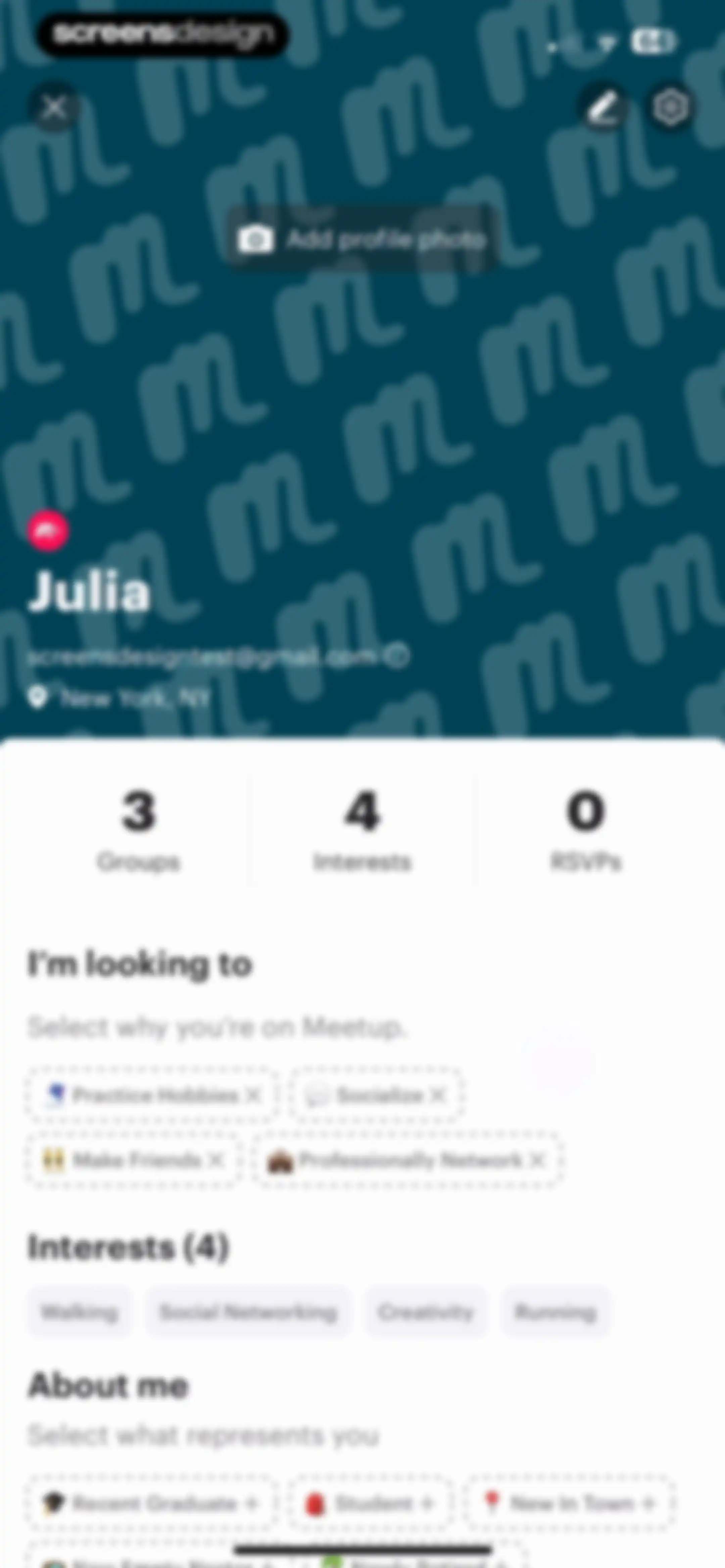 Meetup: Social Events & Groups screen 36