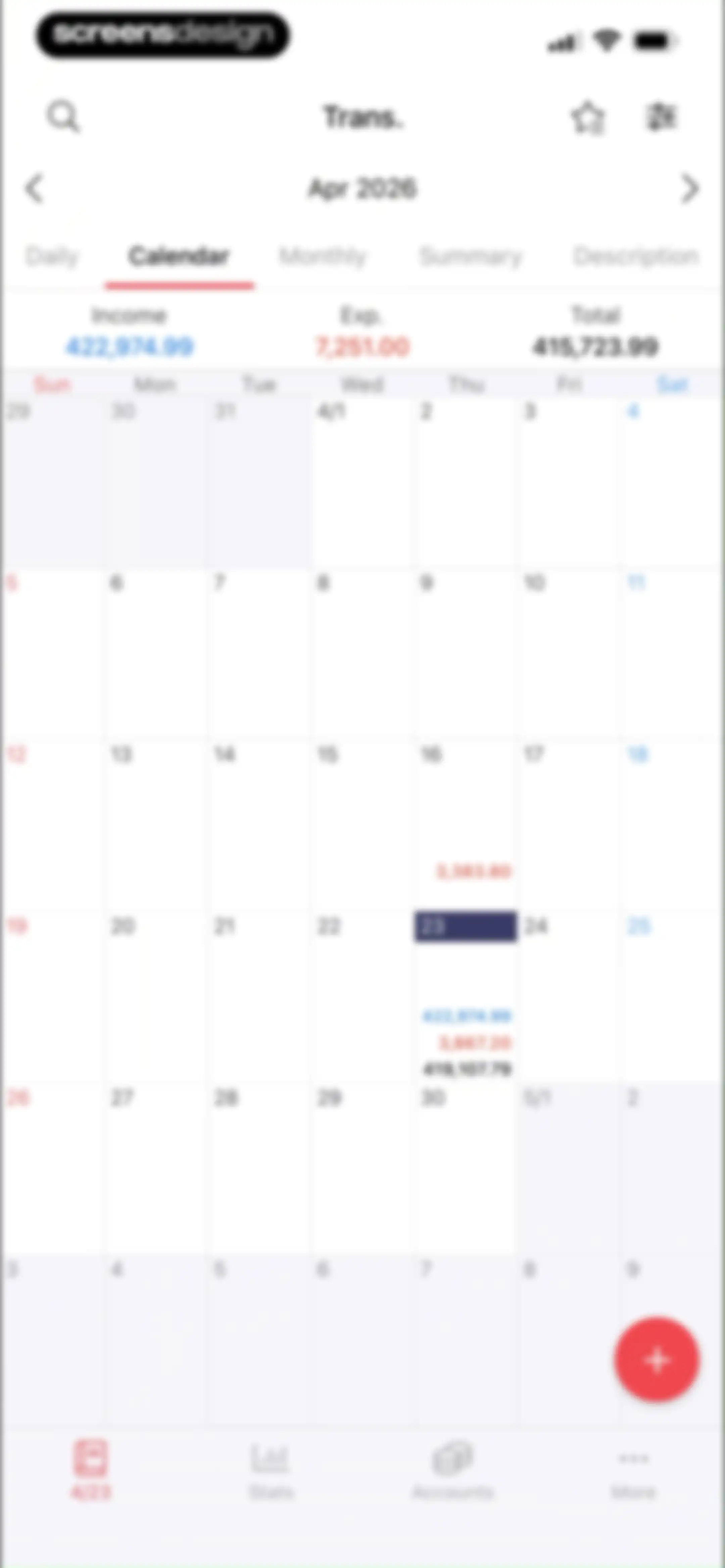 Money Manager Expense & Budget screen 29