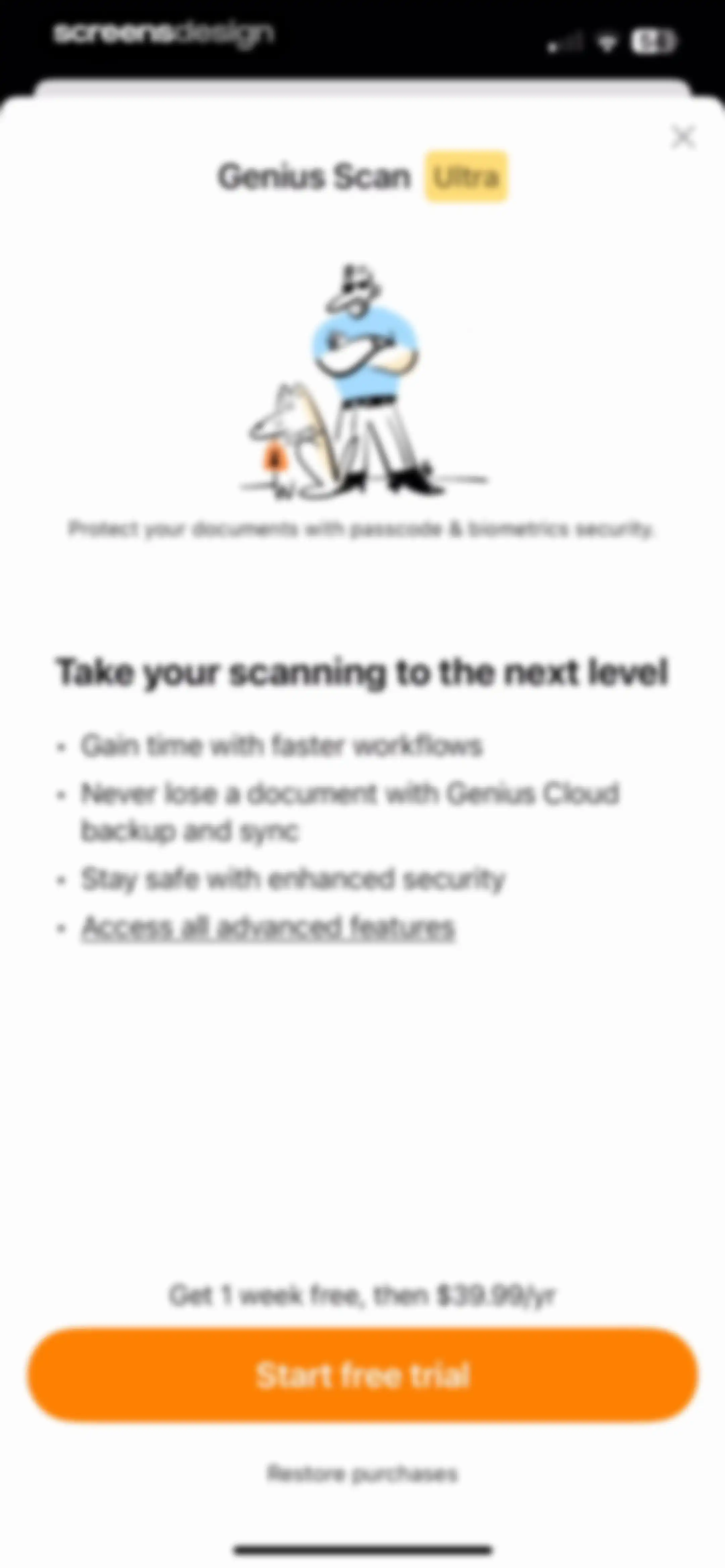 Scanner App: Genius Scan screen 5
