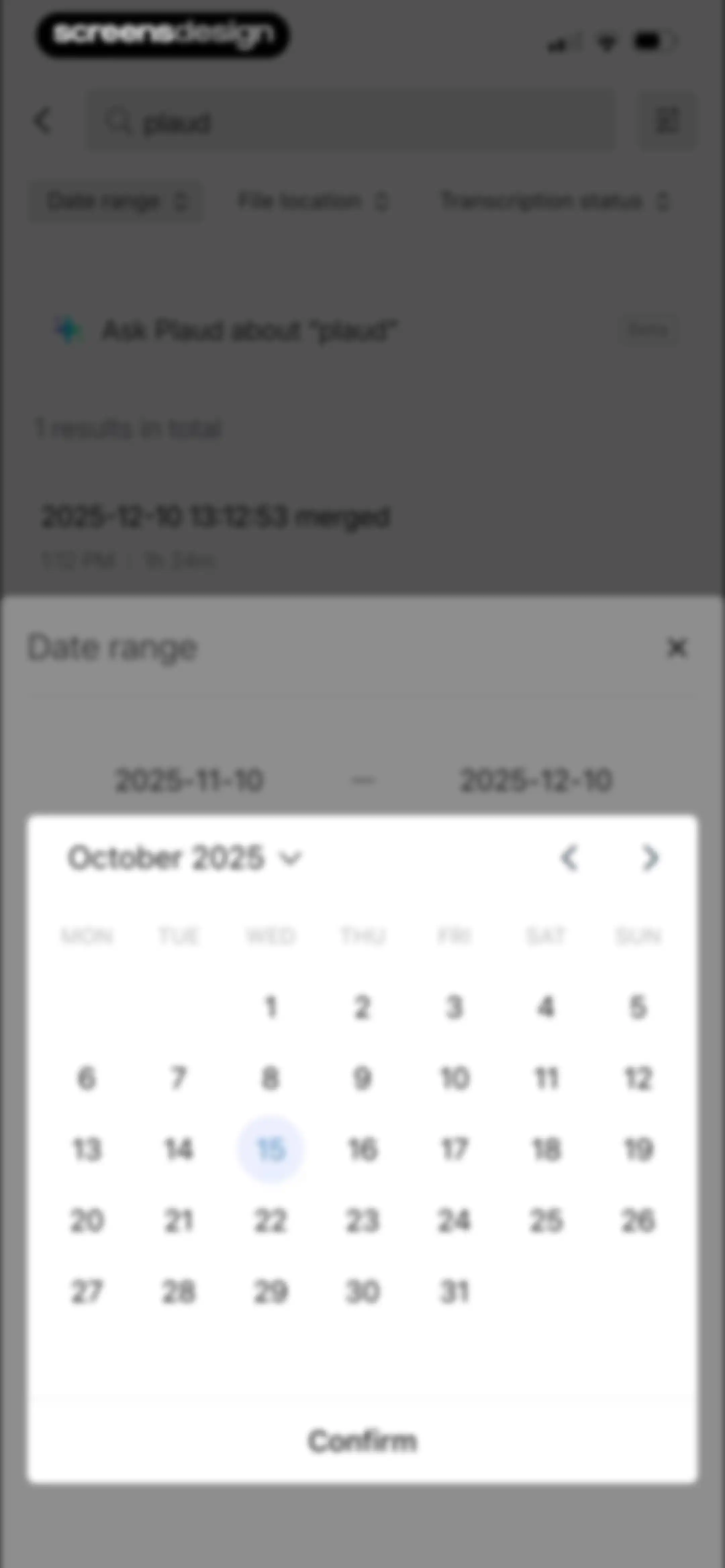 Plaud: AI Note Taker screen 85