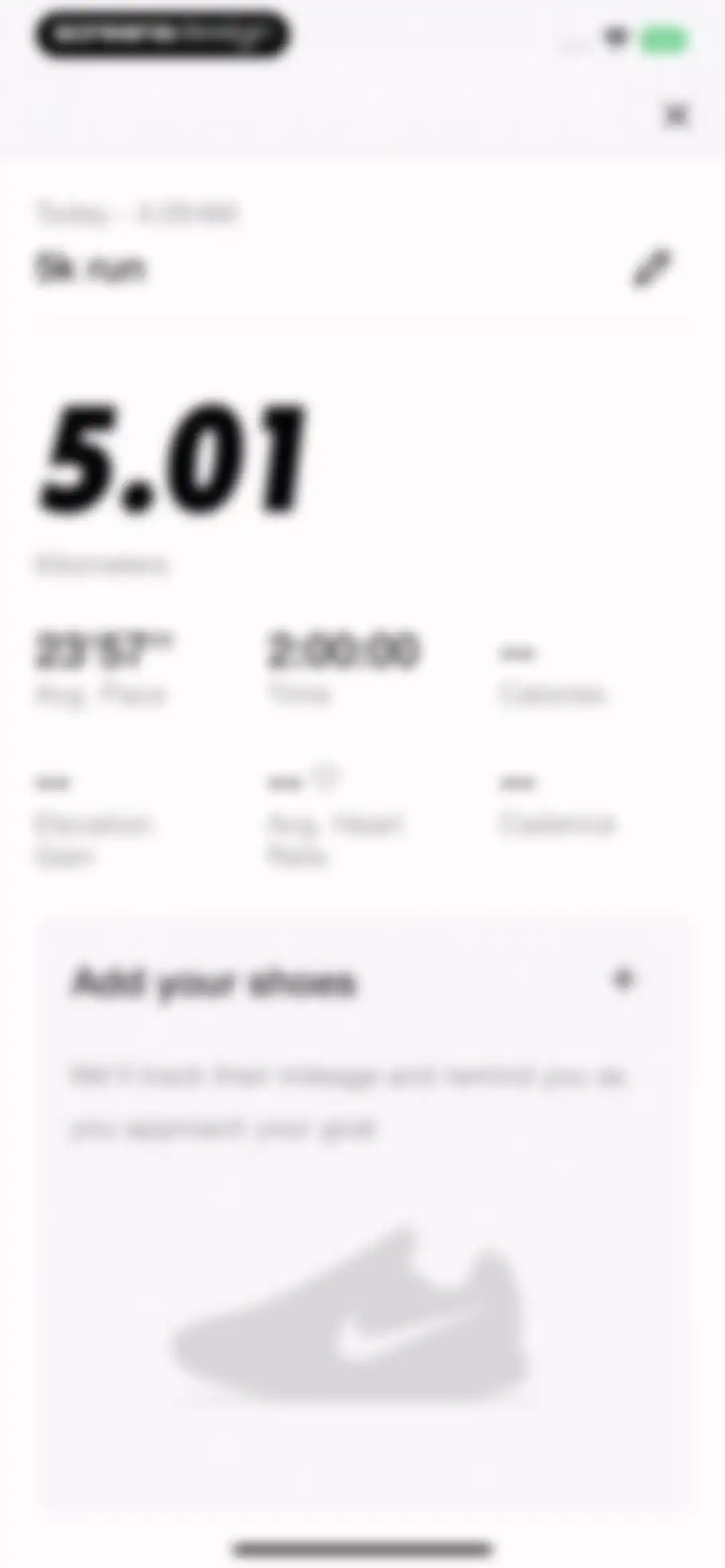 Nike Run Club: Running Coach screen 132