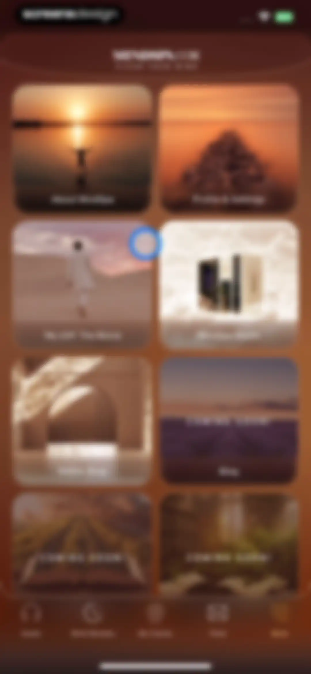 MindSpa.com Sound Therapy screen 44