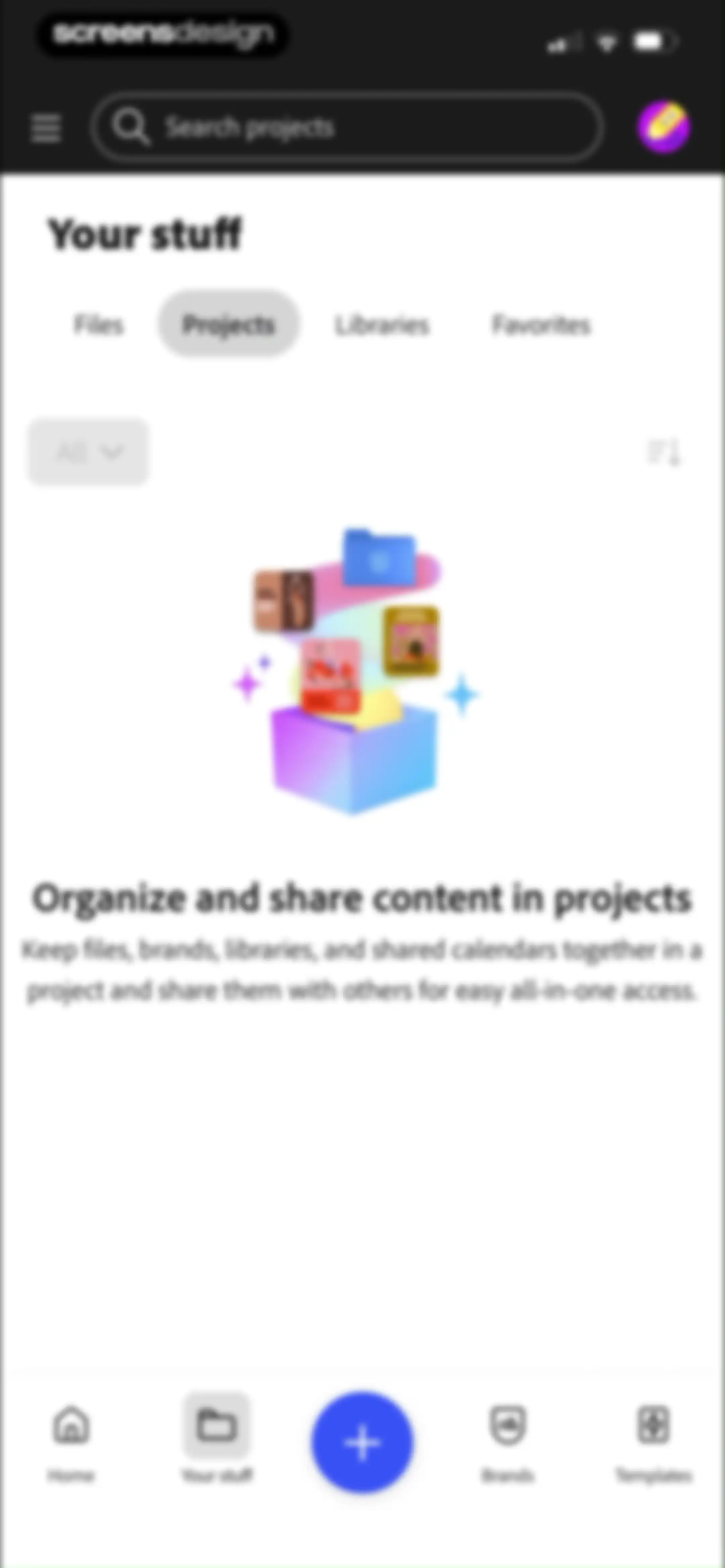 Adobe Express: Create Anything screen 122