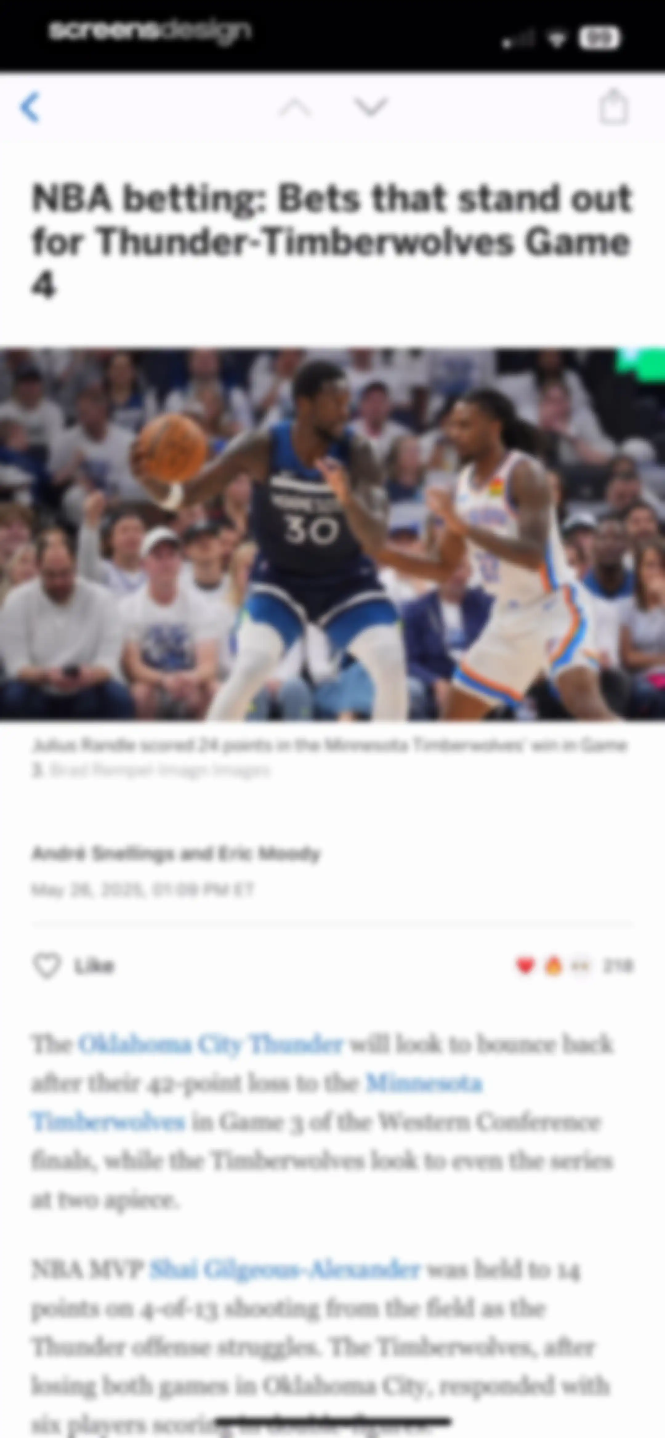 ESPN: Live Sports & Scores screen 31