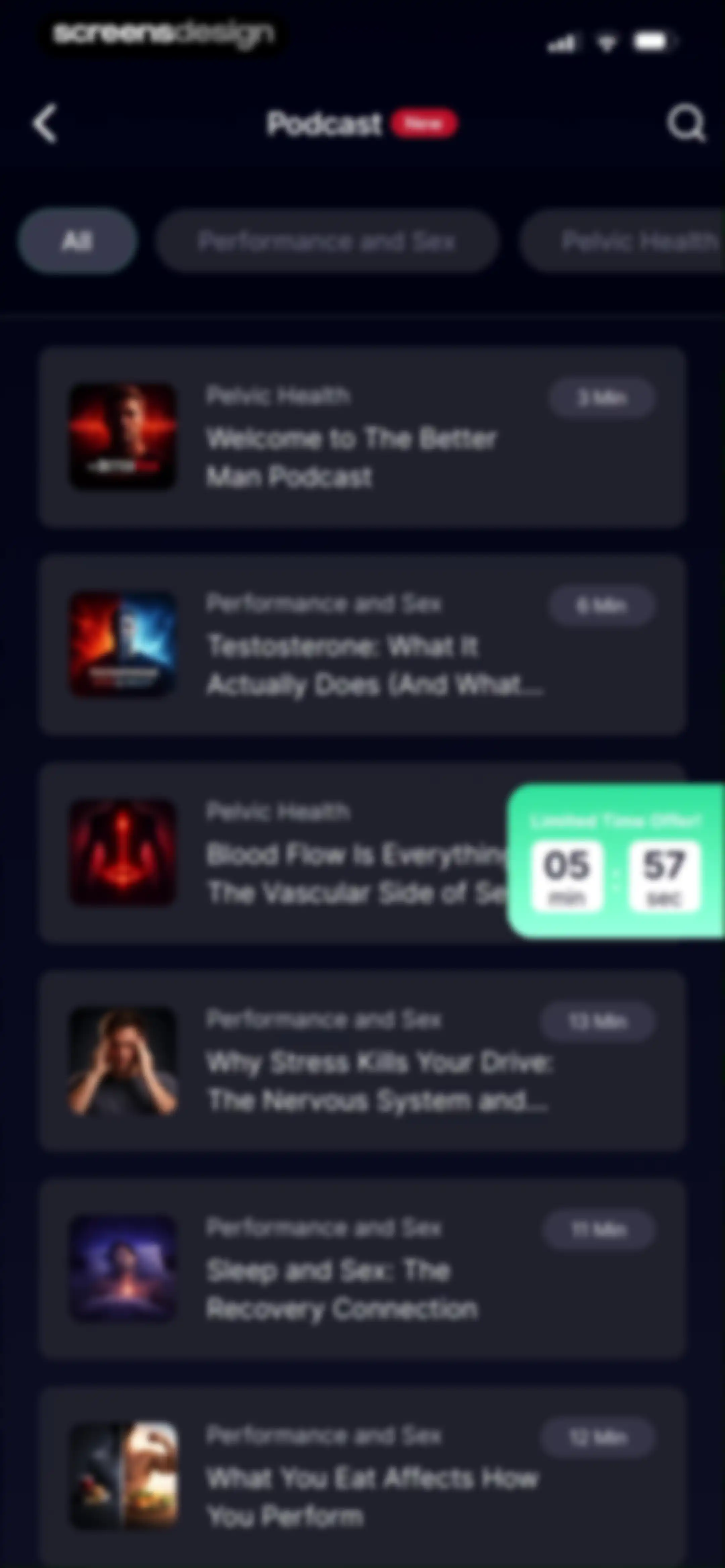 Kegel Men: Men's Health screen 116