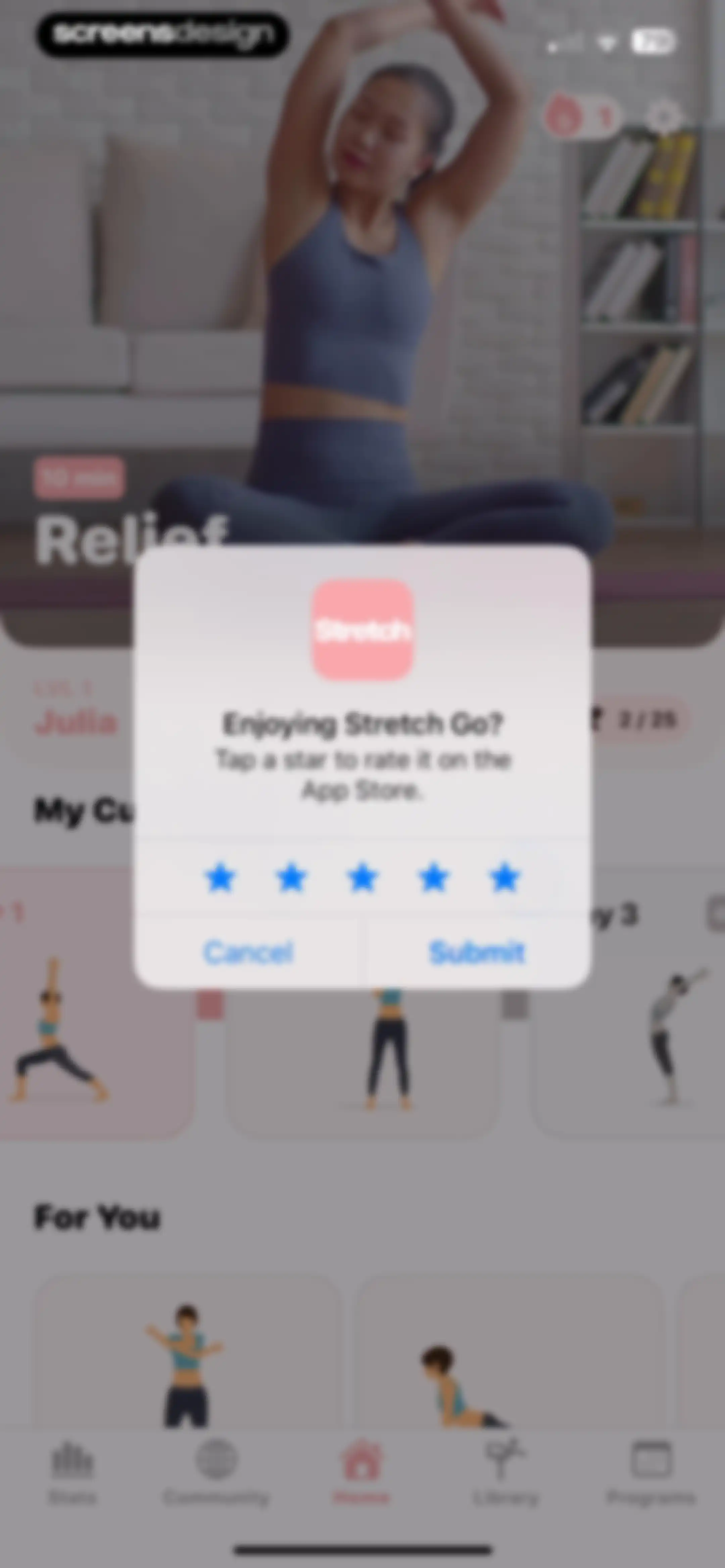 Stretch Go: Stretching Splits screen 50