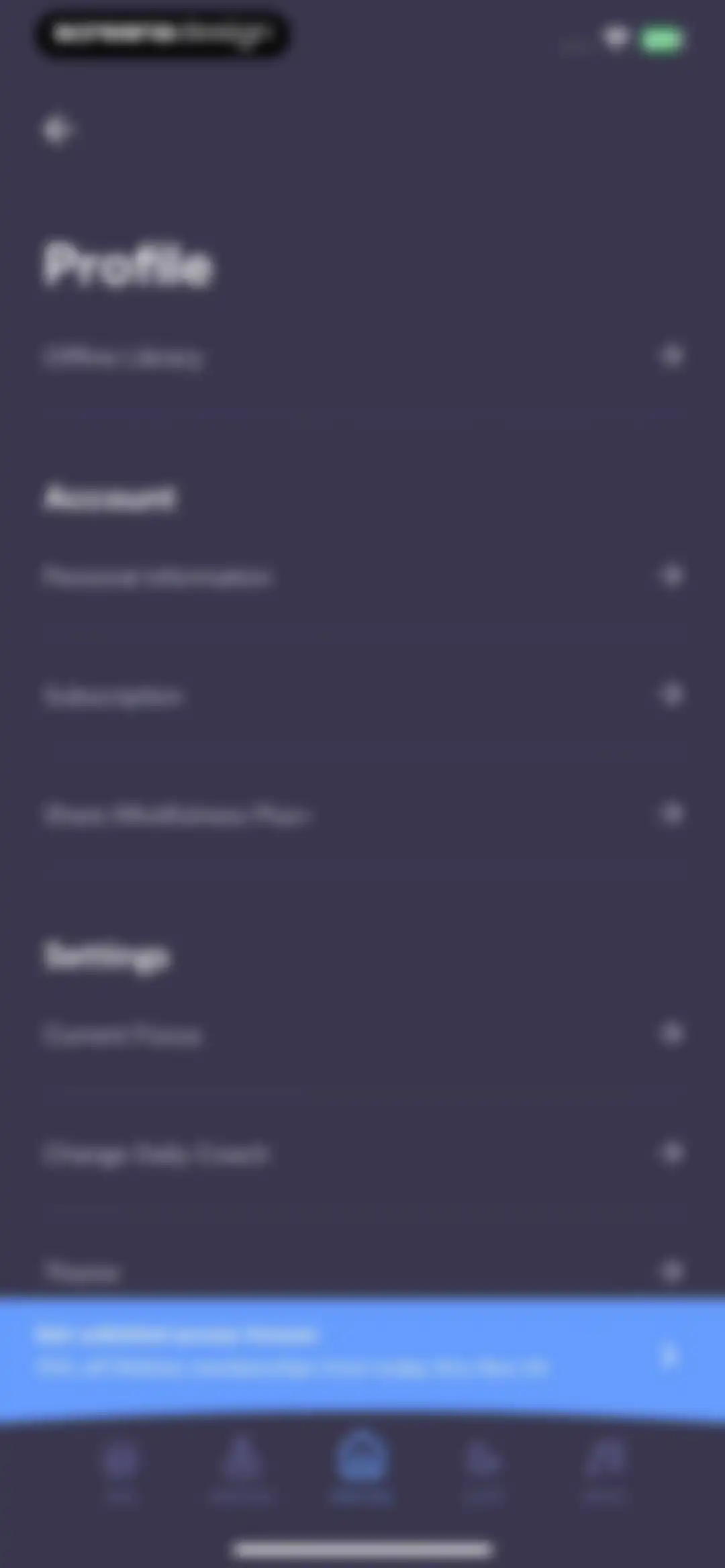 Mindfulness.com Meditation App screen 98