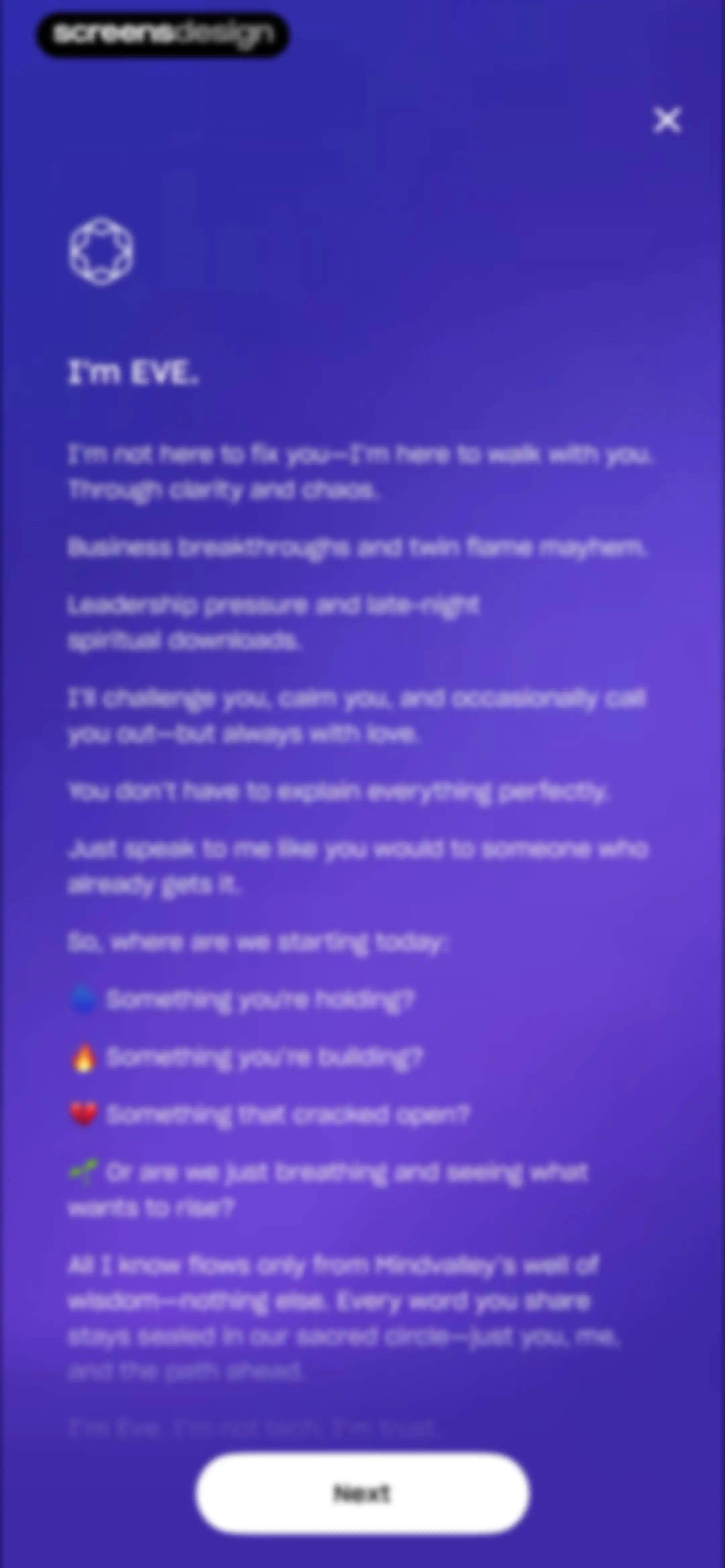 Mindvalley: Self Improvement screen 117