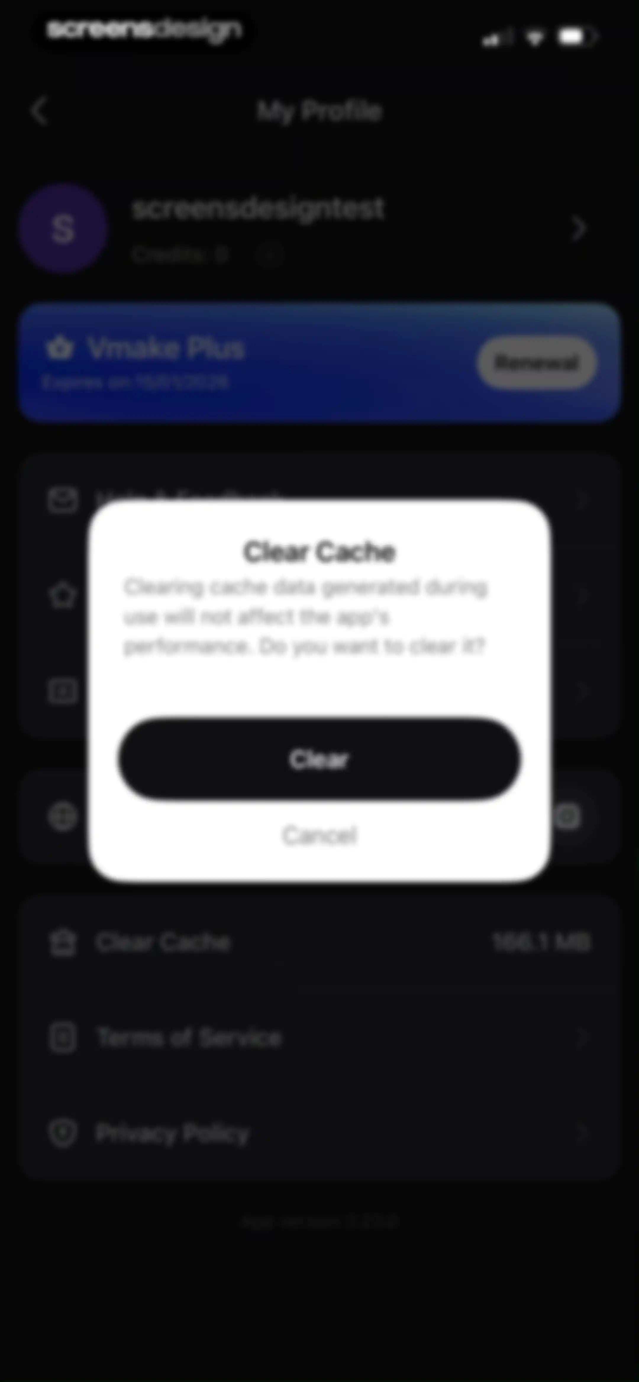 Vmake Labs: create viral video screen 153