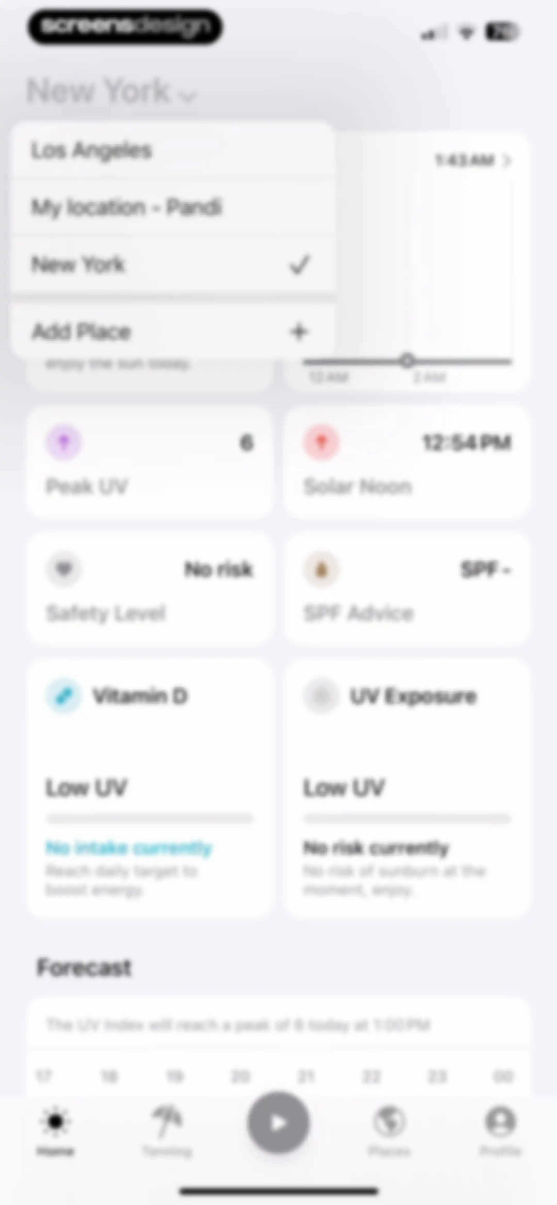 SunSafe: UV Index & Tanning screen 42
