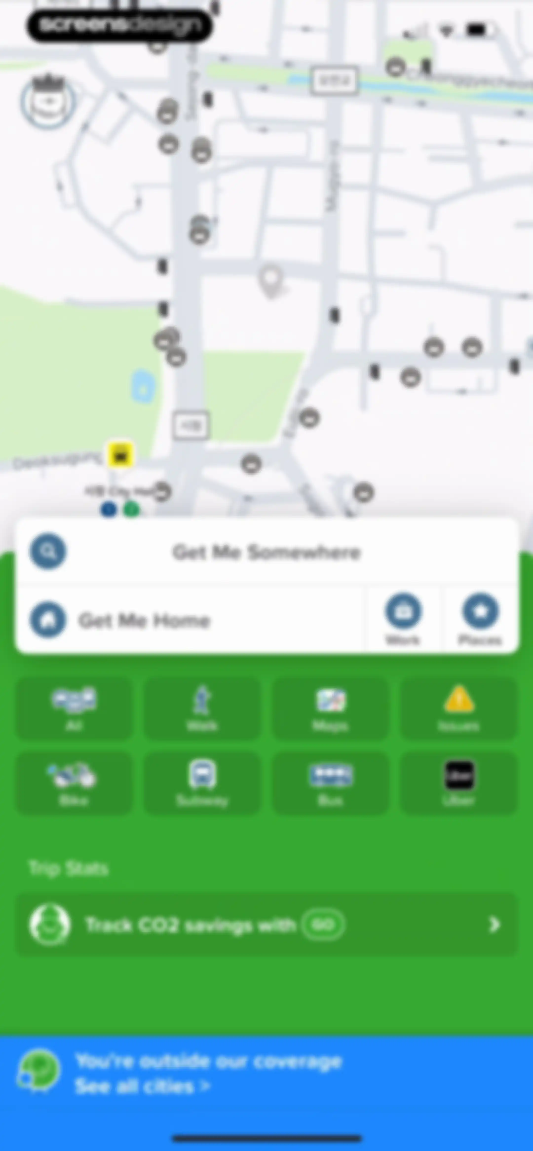 Citymapper: All Live Transit screen 151