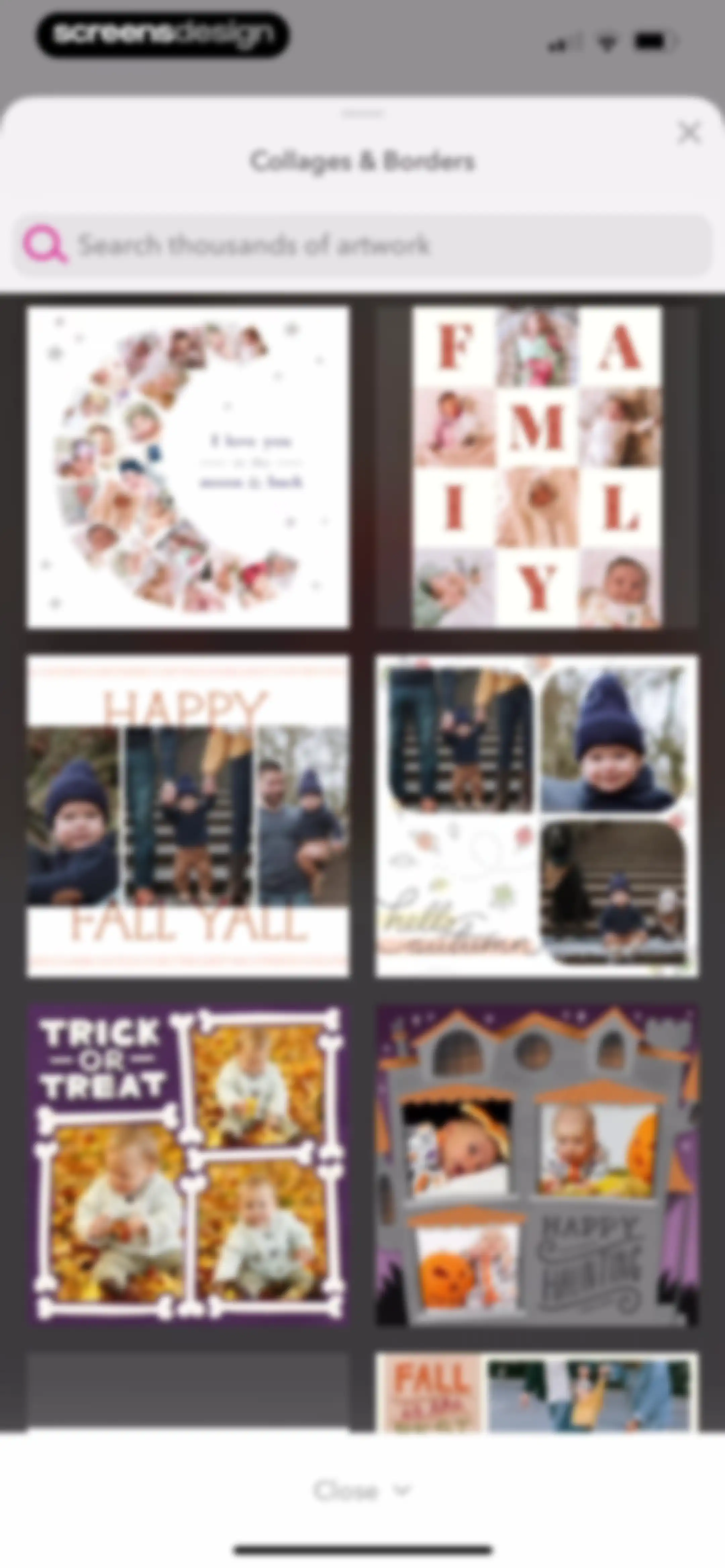 Precious - Baby Photo Art screen 82