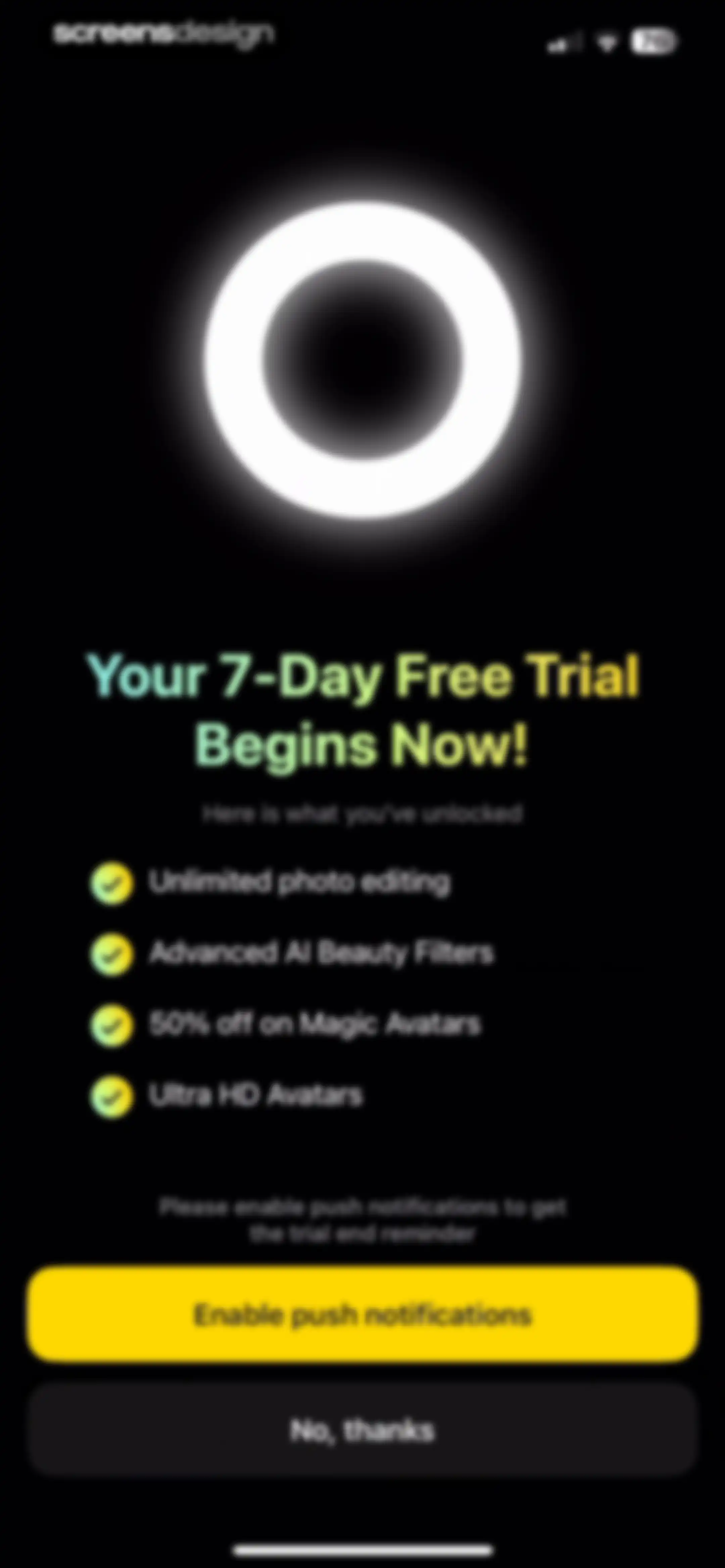 Lensa AI: Photo Editor screen 18