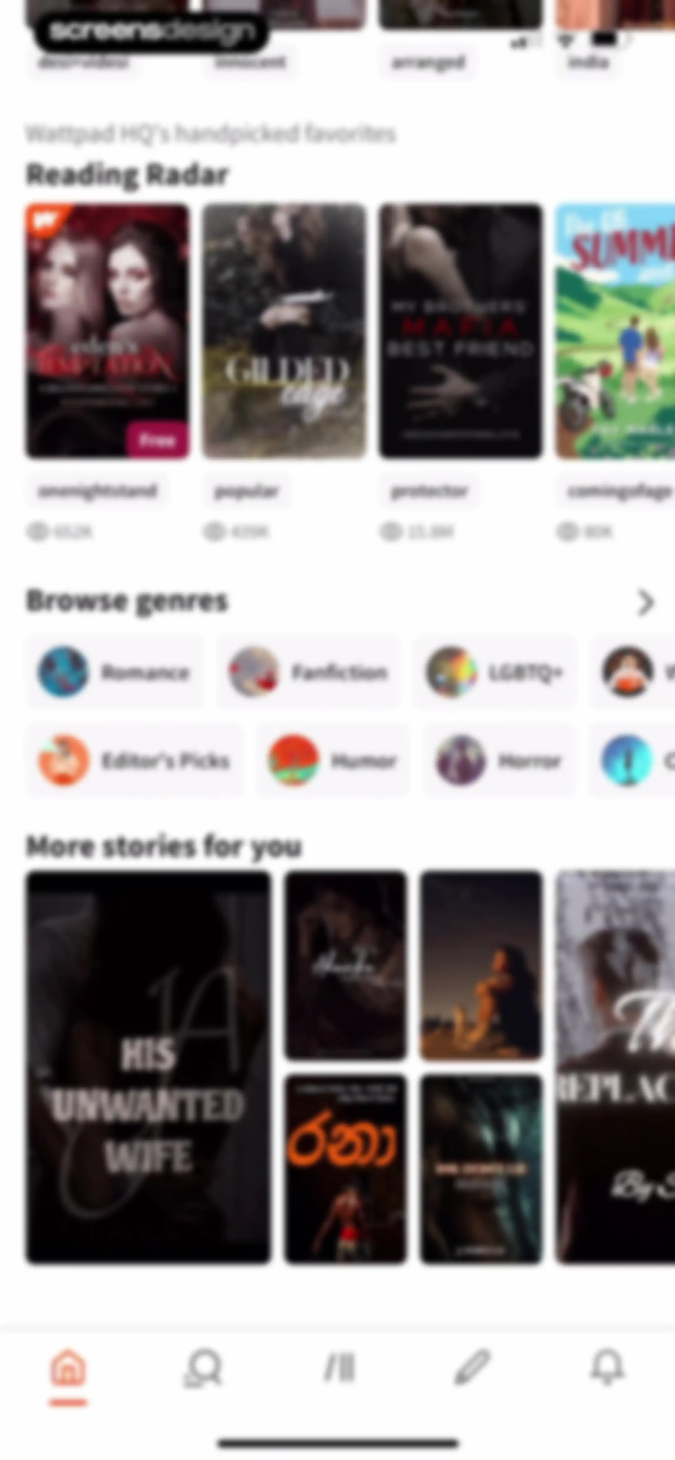 Wattpad - Read & Write Stories screen 78