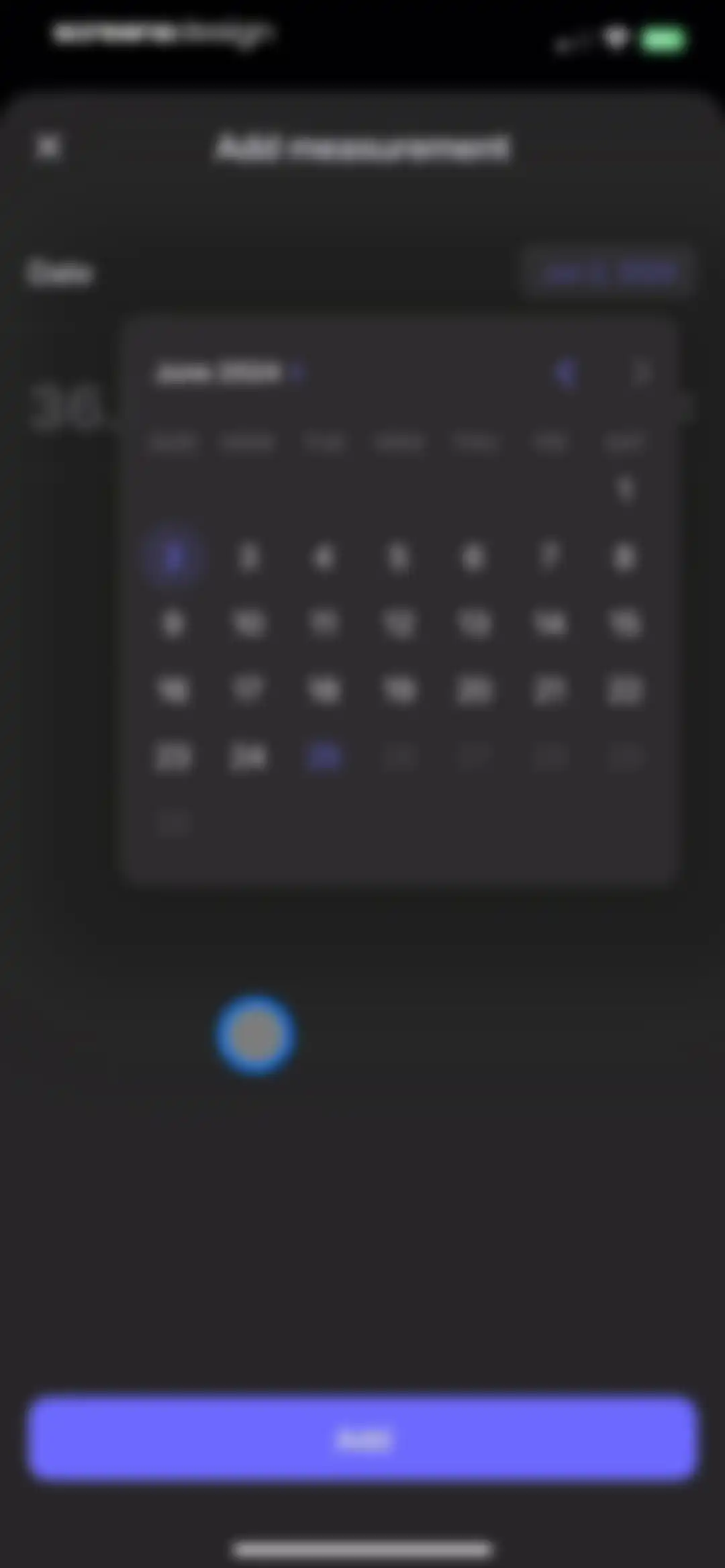 Clover －Period Tracker, Cycle screen 45