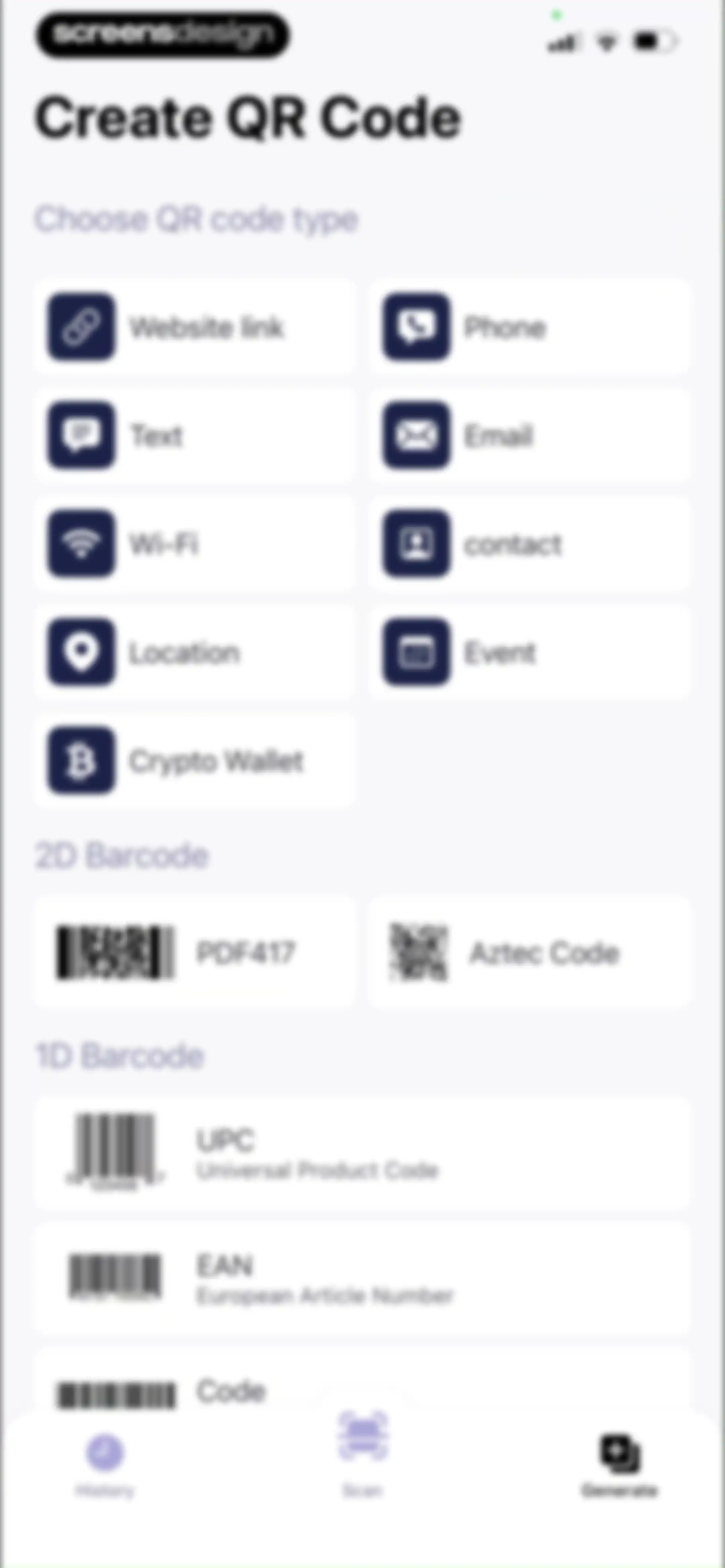 QR Code Reader, Barcode Scan screen 30