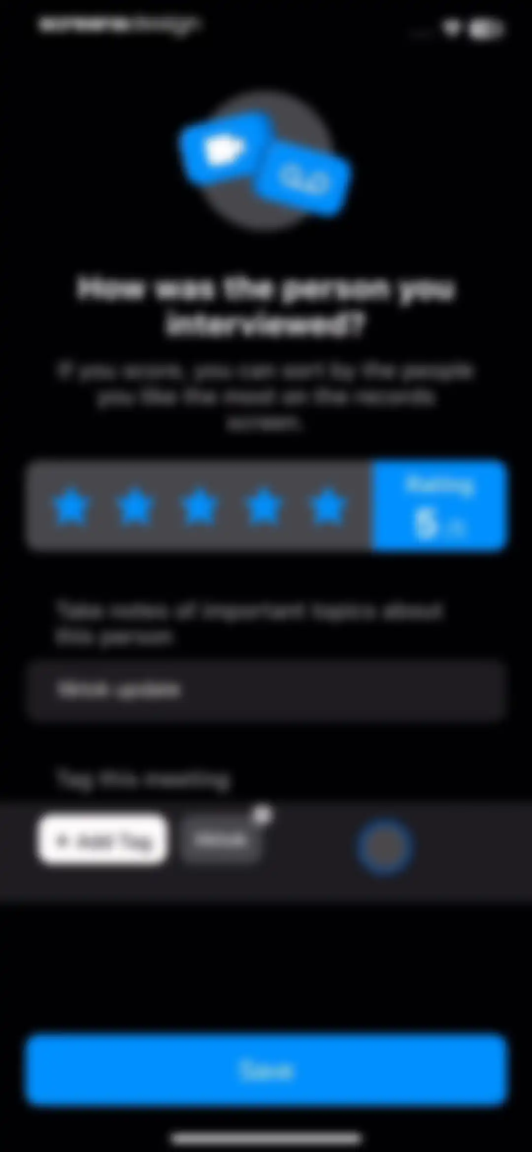 AI Note Taker - flick screen 42
