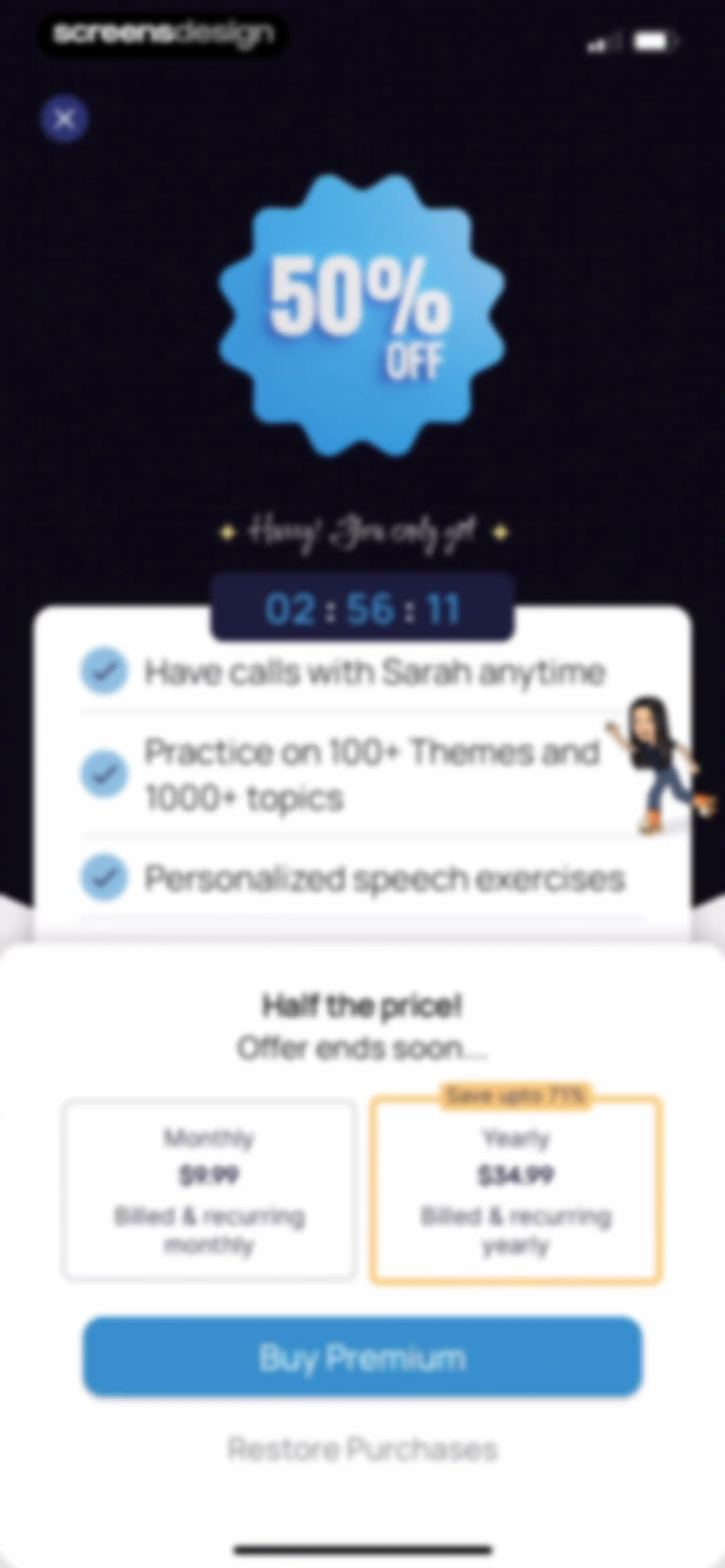 Stimuler- English Speaking App screen 42