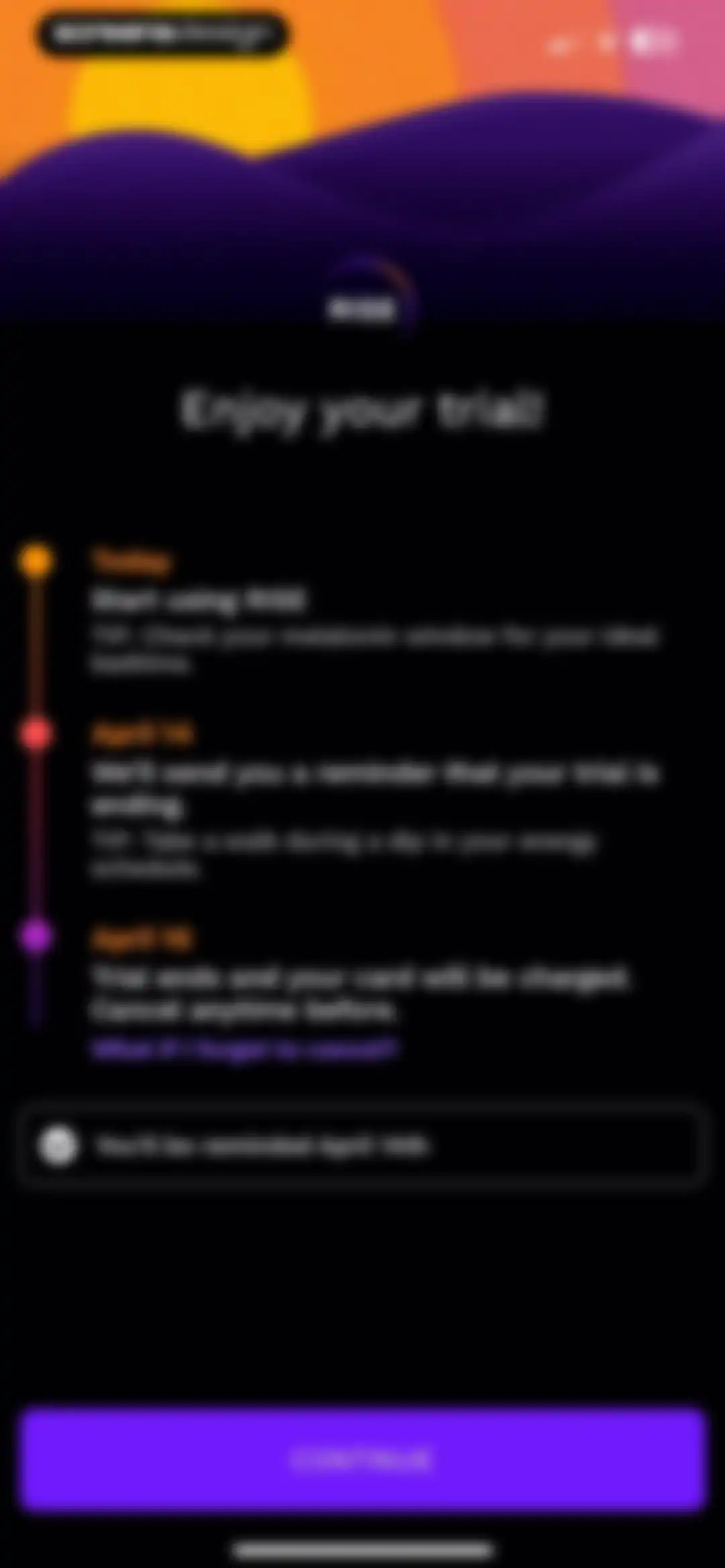 RISE: Sleep Tracker screen 55