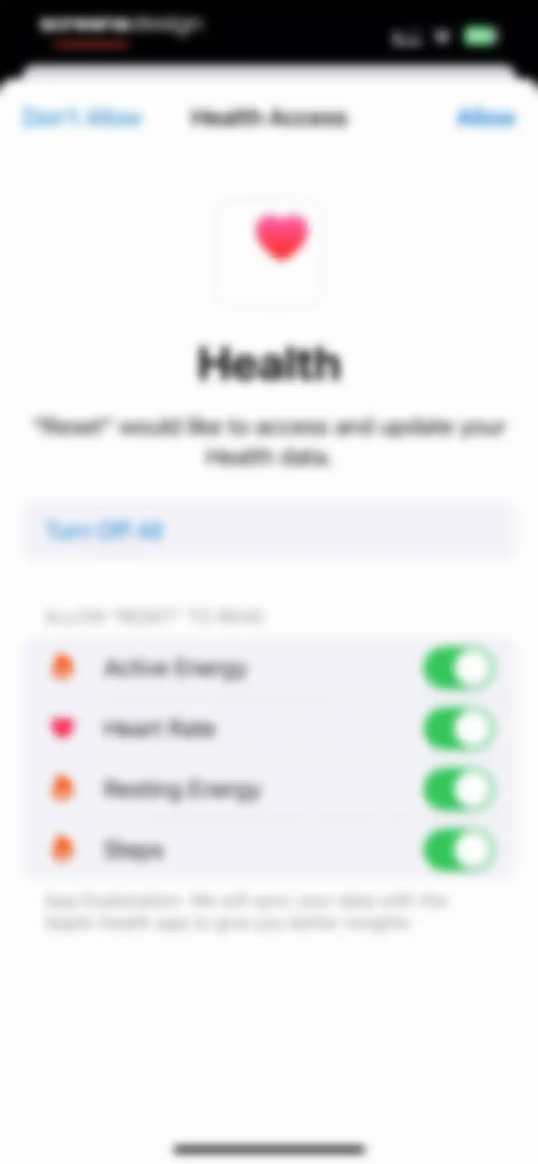 Reset: Holistic Fitness App screen 17