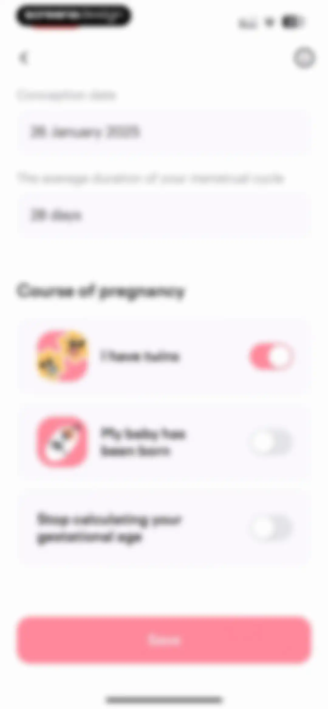 amma: Pregnancy & Baby Tracker screen 84