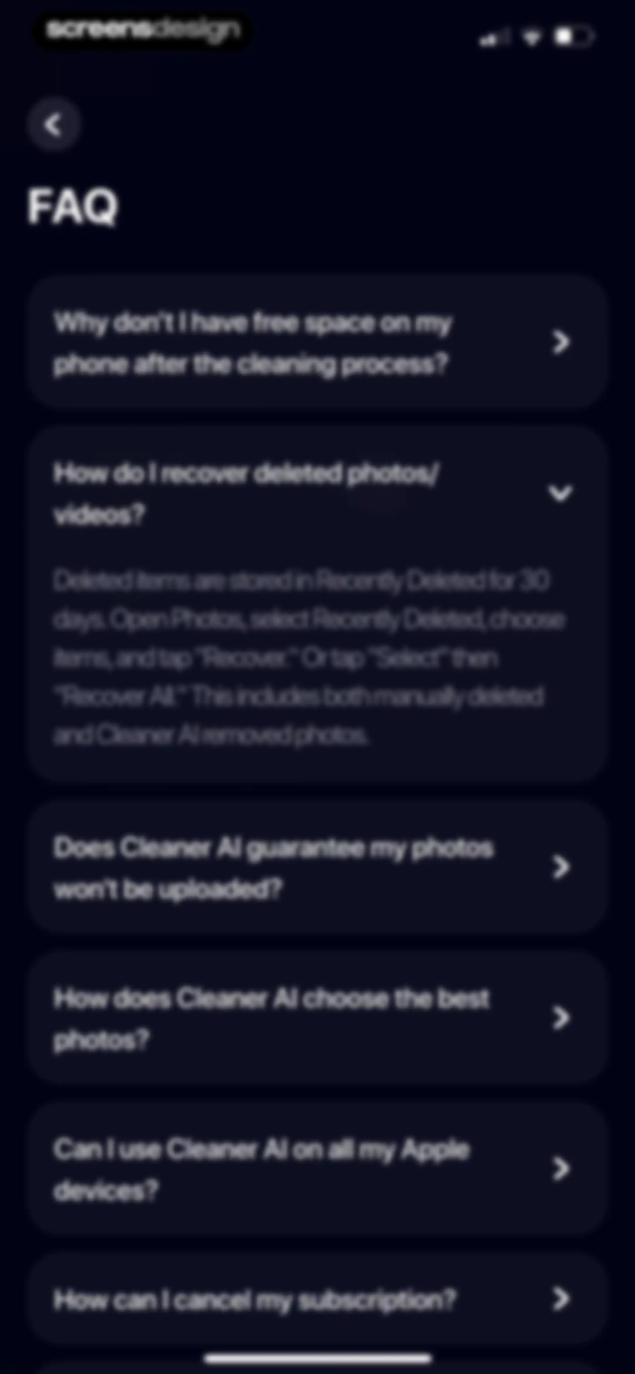 Cleaner AI: Photo Cleanup screen 128