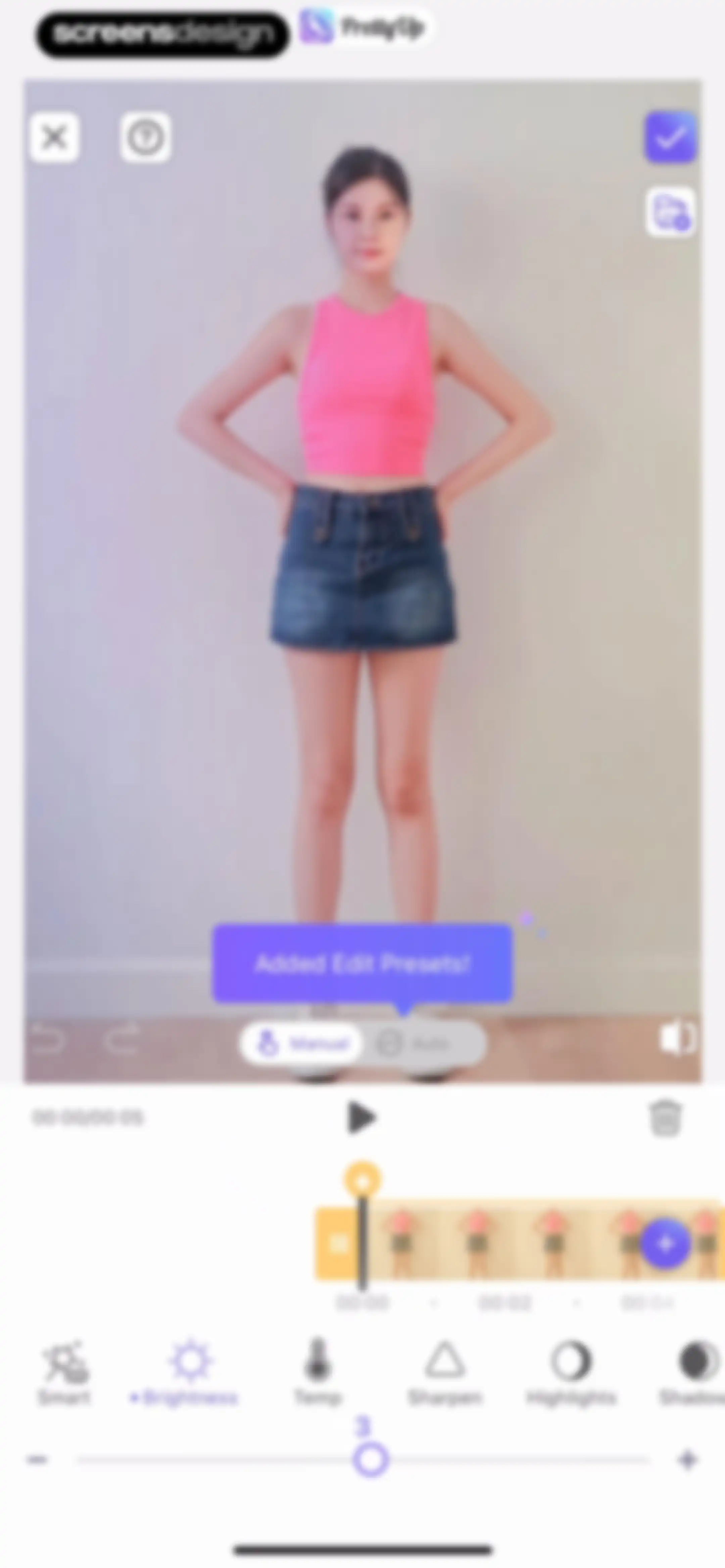 PrettyUp - Body Editor Video screen 58