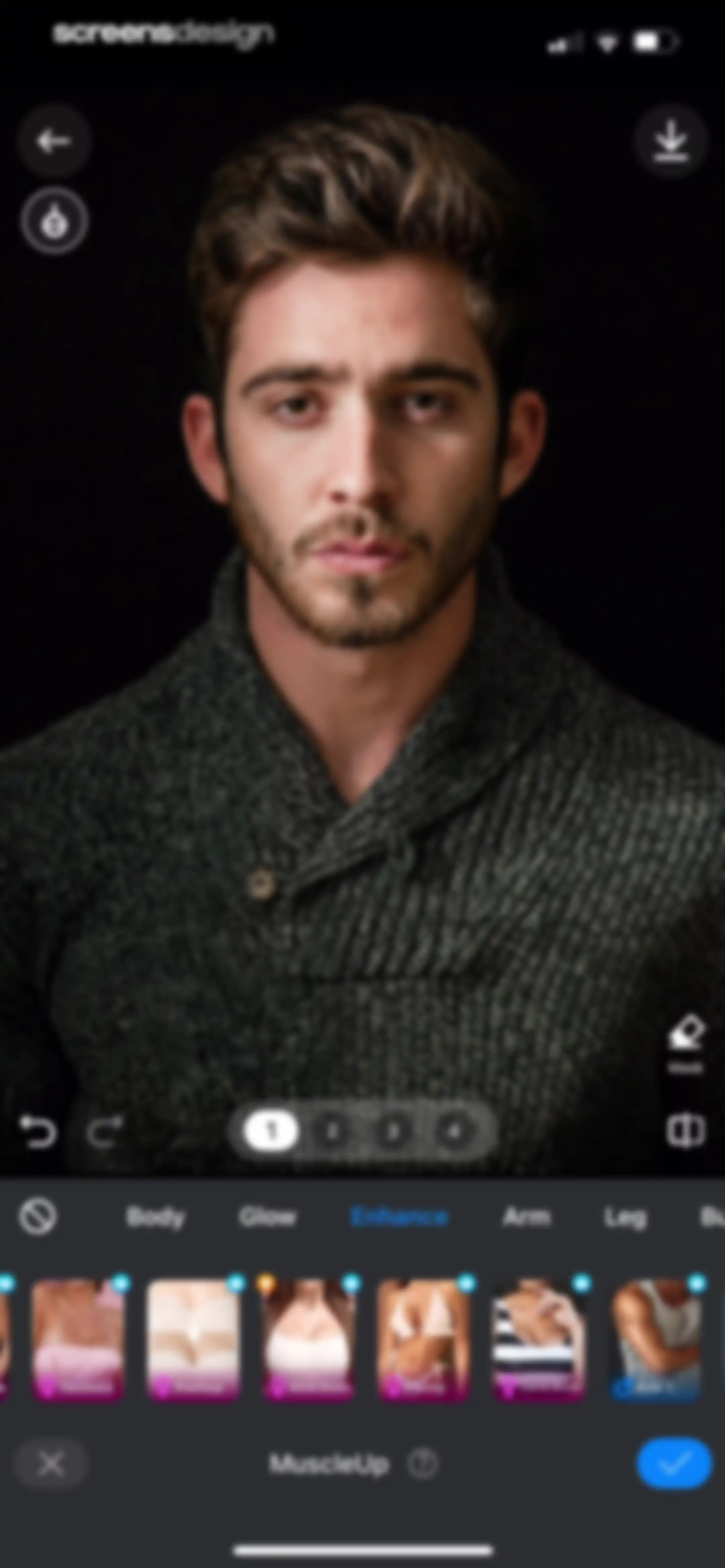 Manly - AI Photo Editor screen 33
