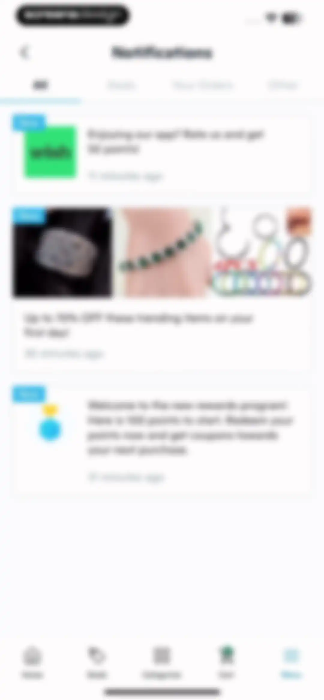 Wish: Shop and Save screen 123