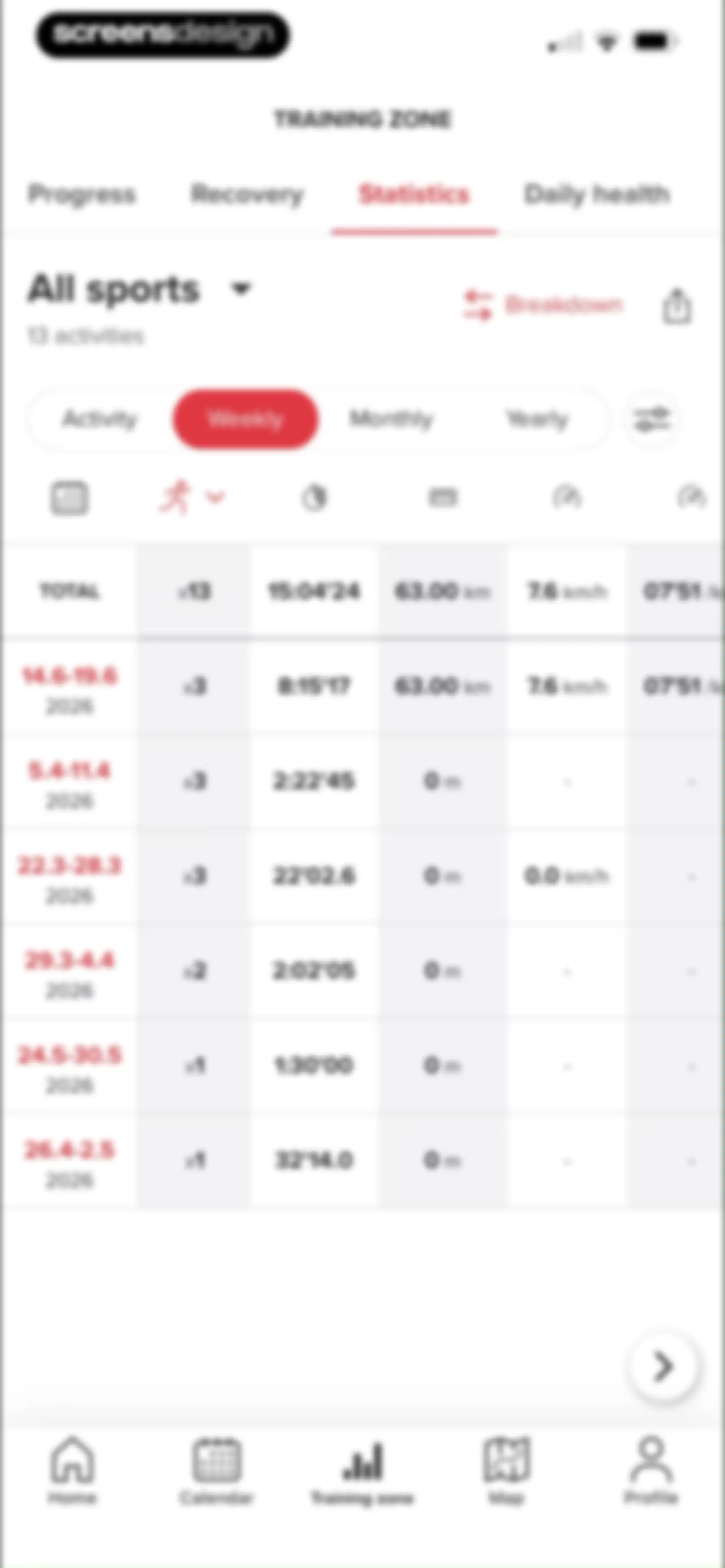Sports Tracker: Run Bike Hike screen 193