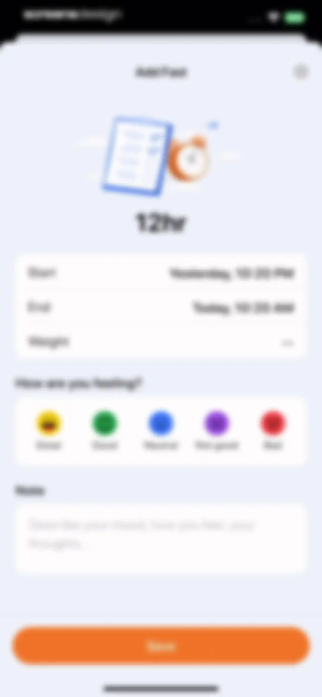 BodyOK: Intermittent Fasting screen 41