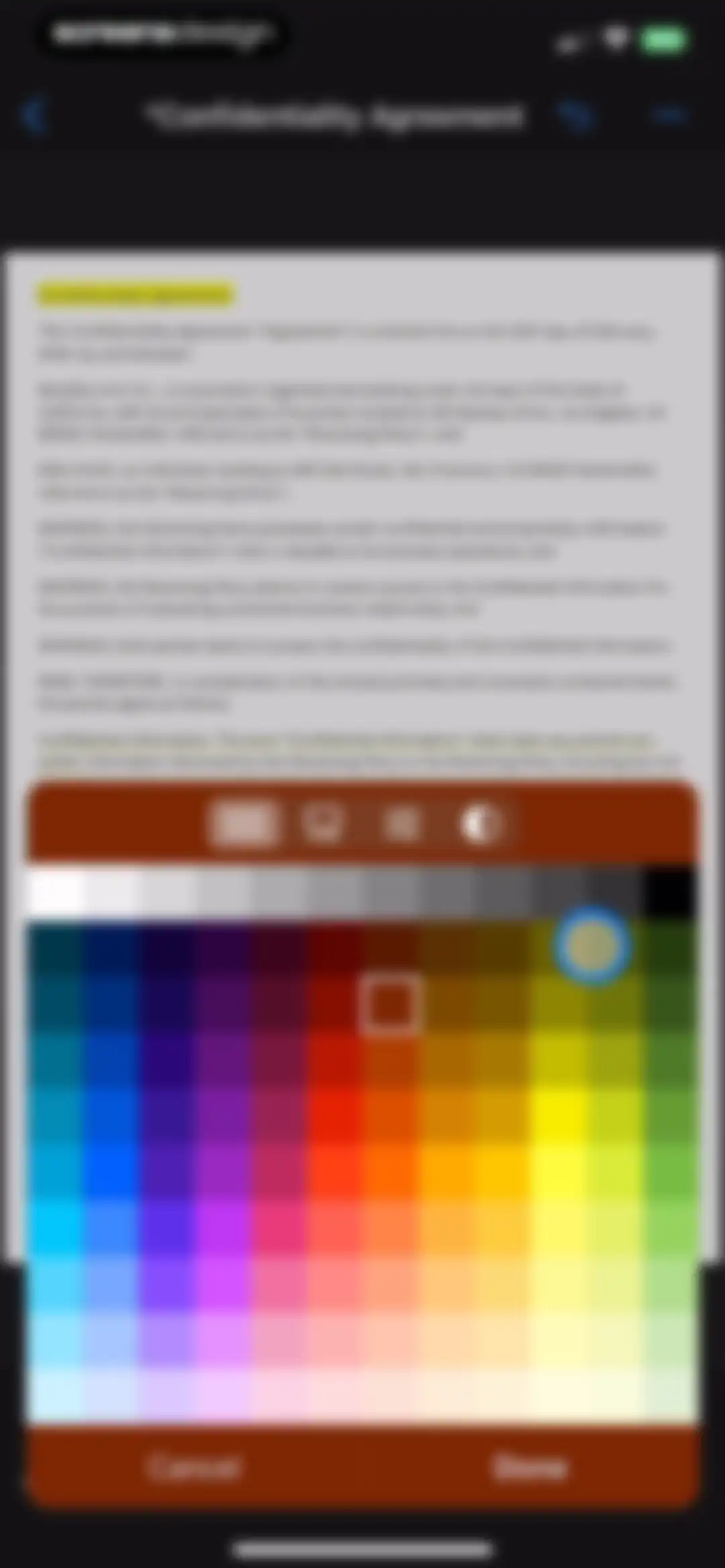 xScan : Document Scanner App screen 10