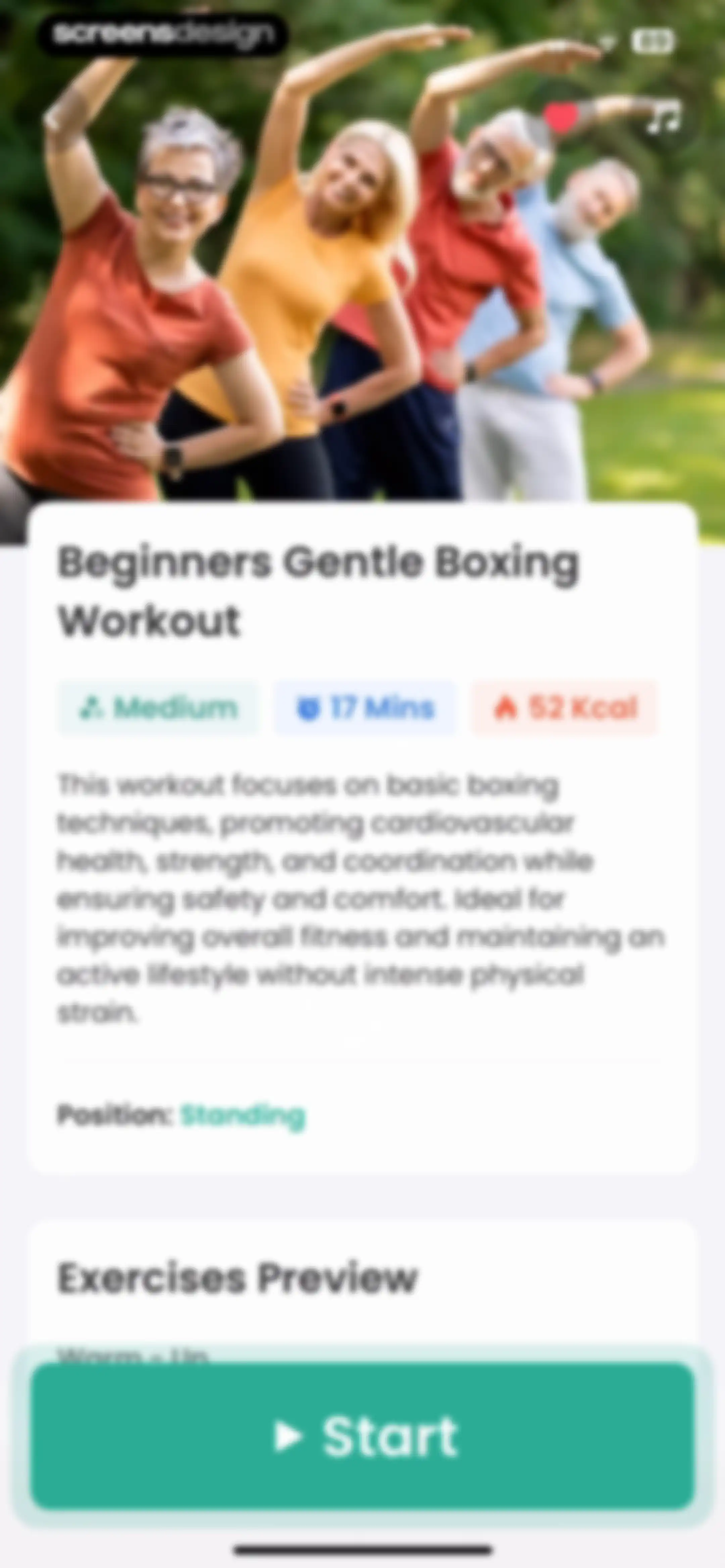 Workout for Seniors: SeniorFit screen 121