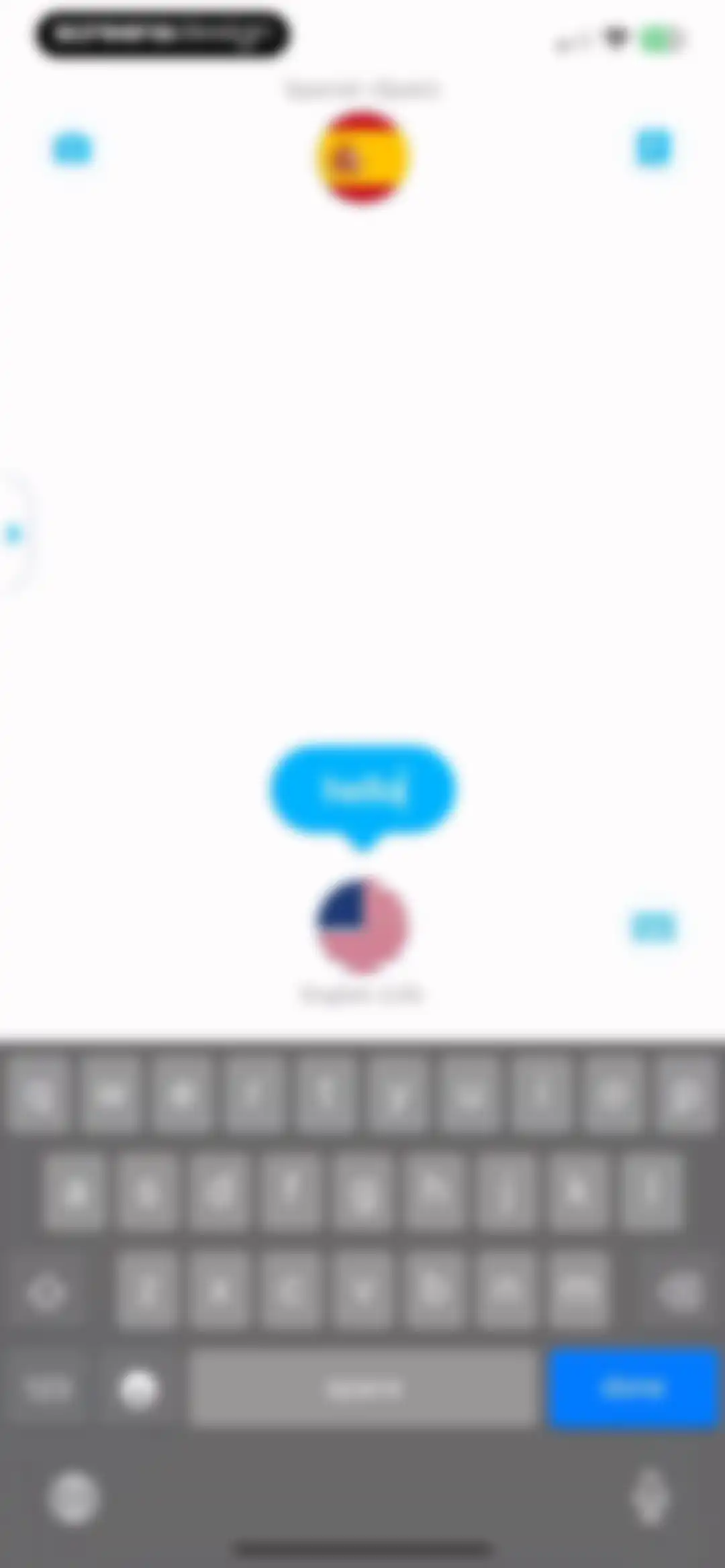 Dialog - Translate Speech screen 6
