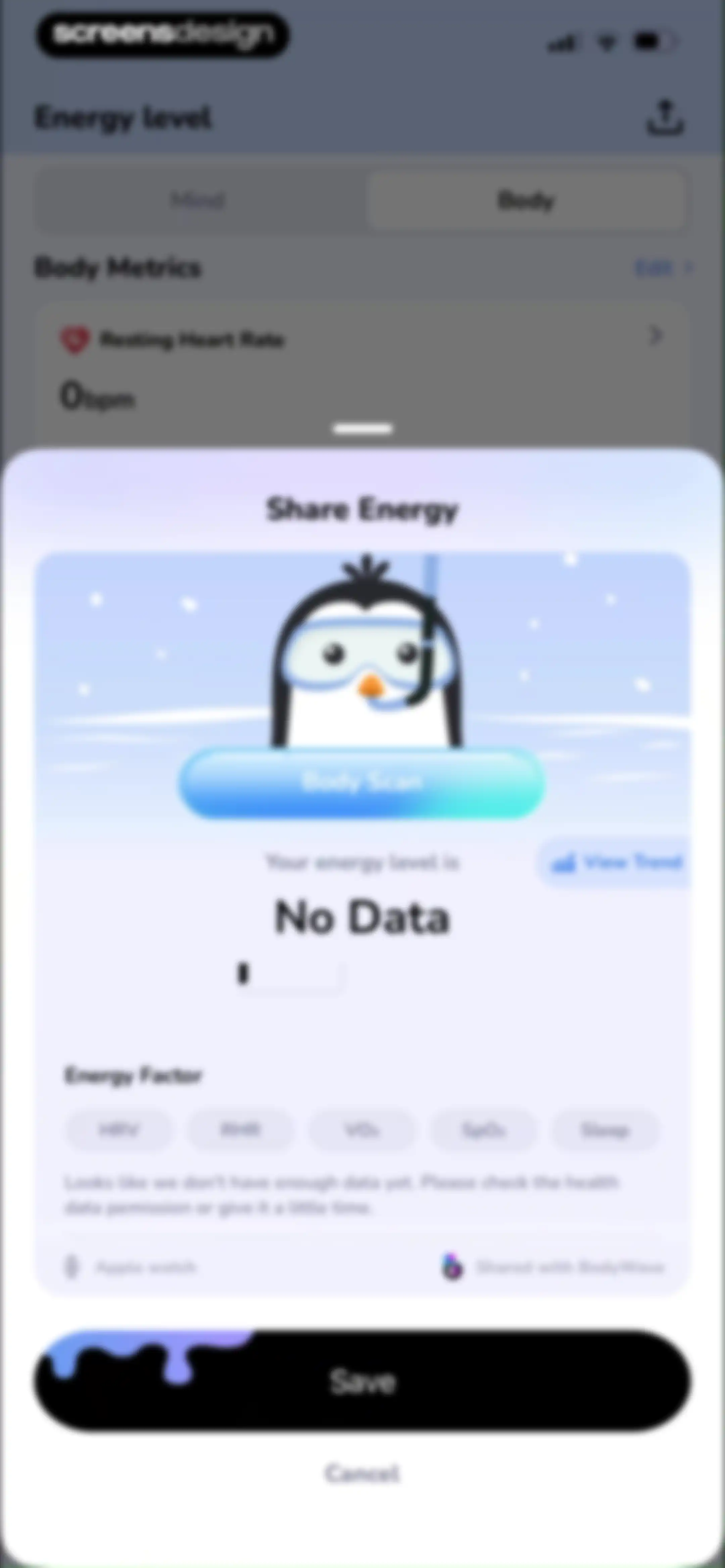 BodyWave: Health Tracker screen 159