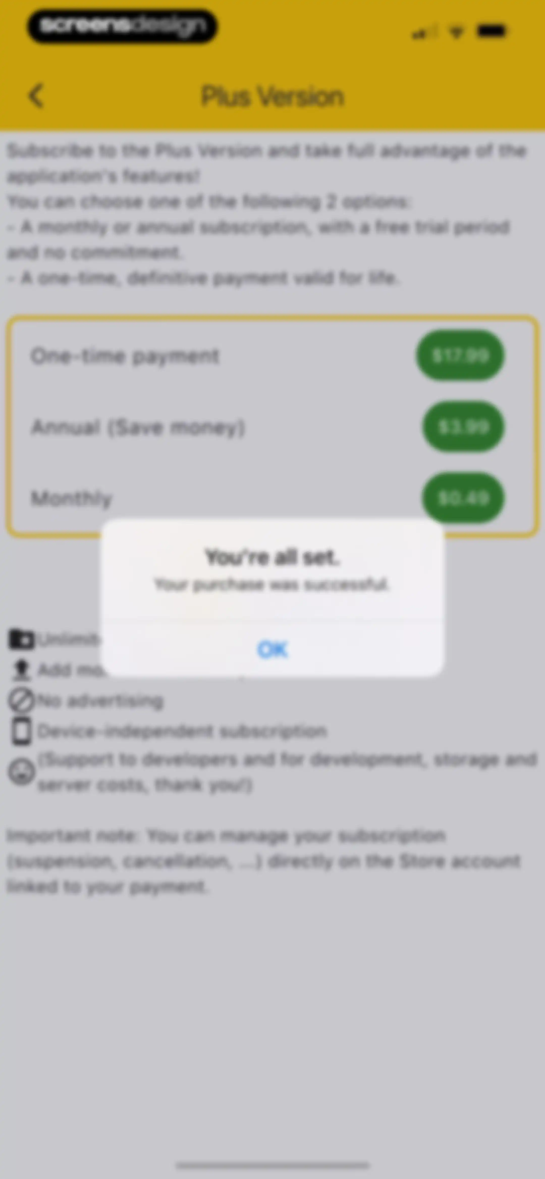 ExpiNotif: Expiration dates screen 40