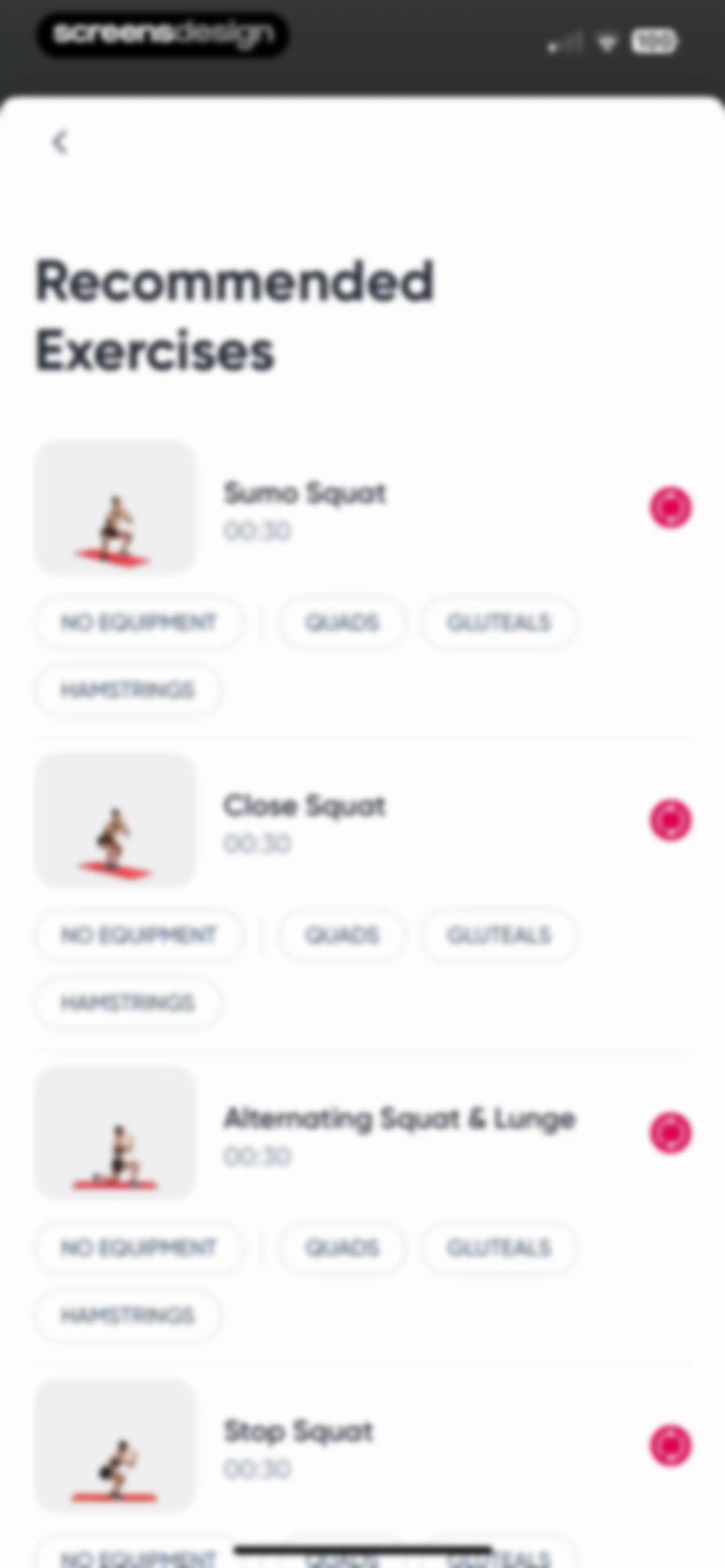 Sweat: Fitness App For Women screen 68