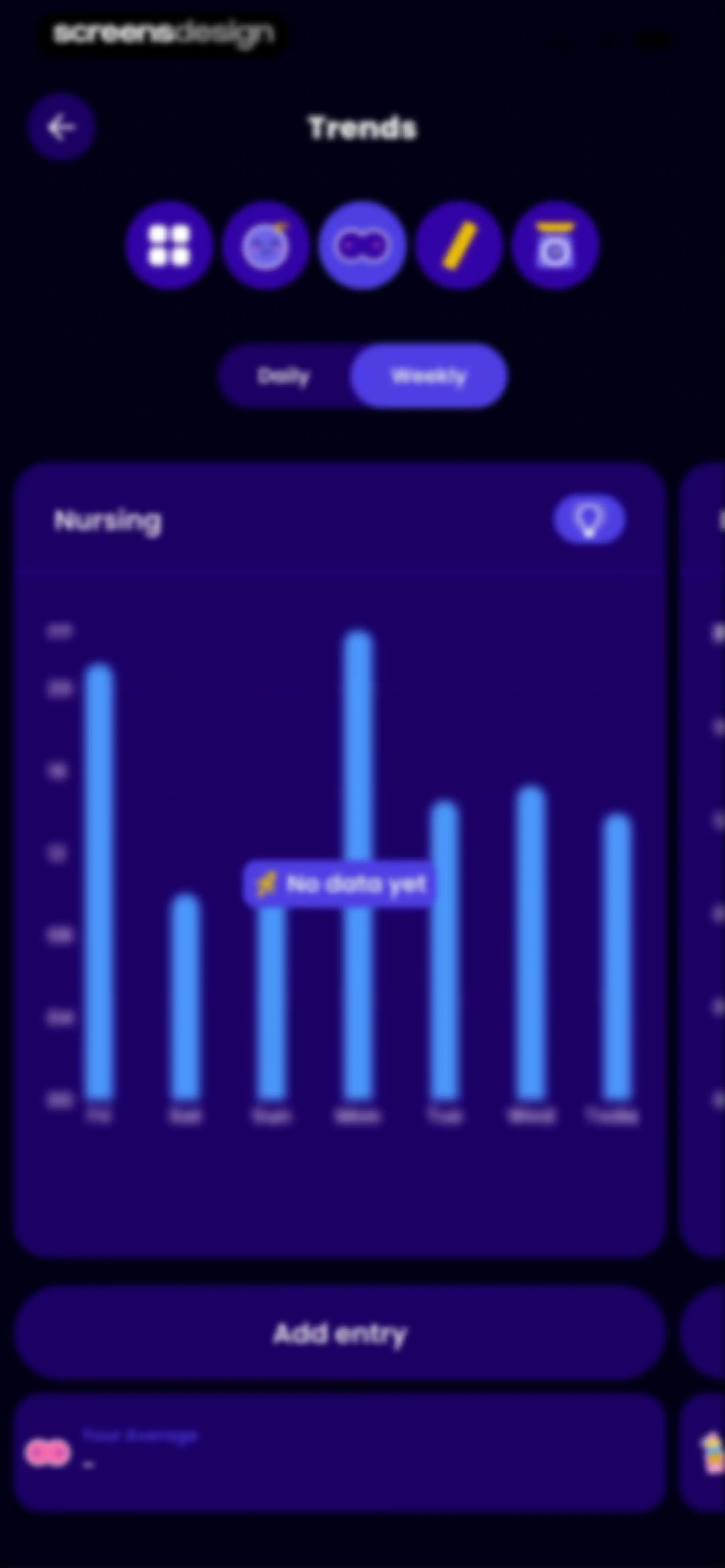 Happy Baby - Sleep & Tracker screen 82