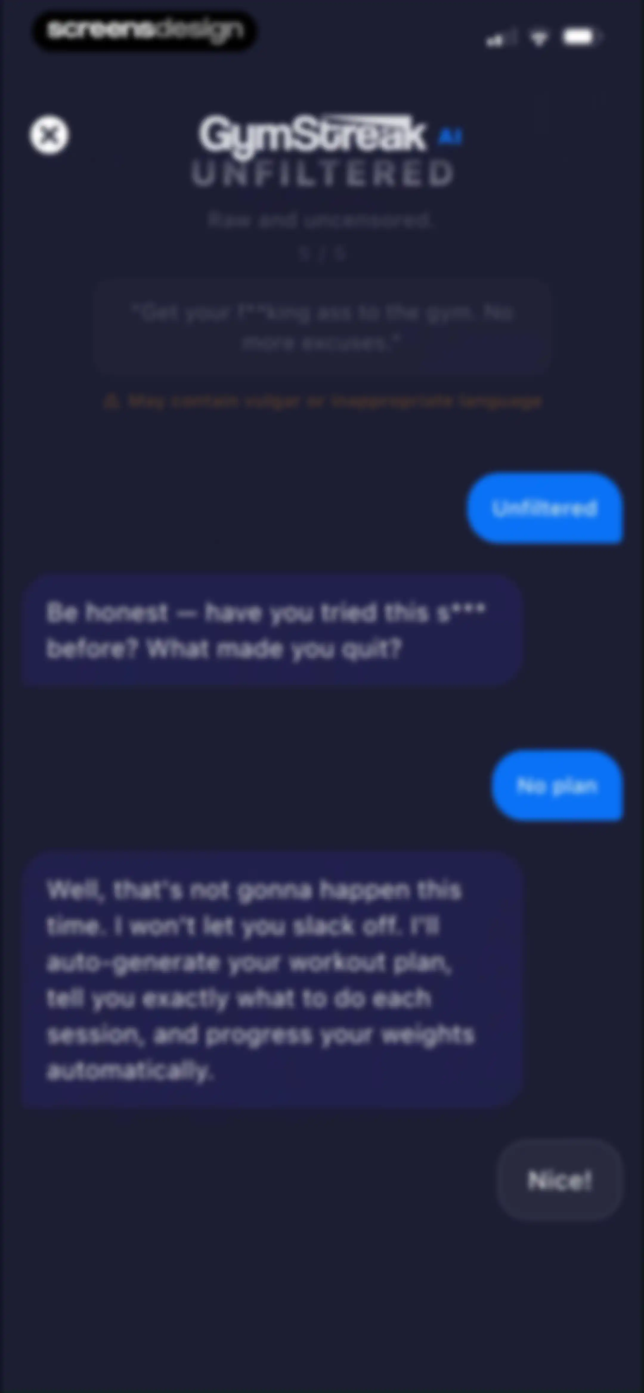 GymStreak: AI Personal Trainer screen 16