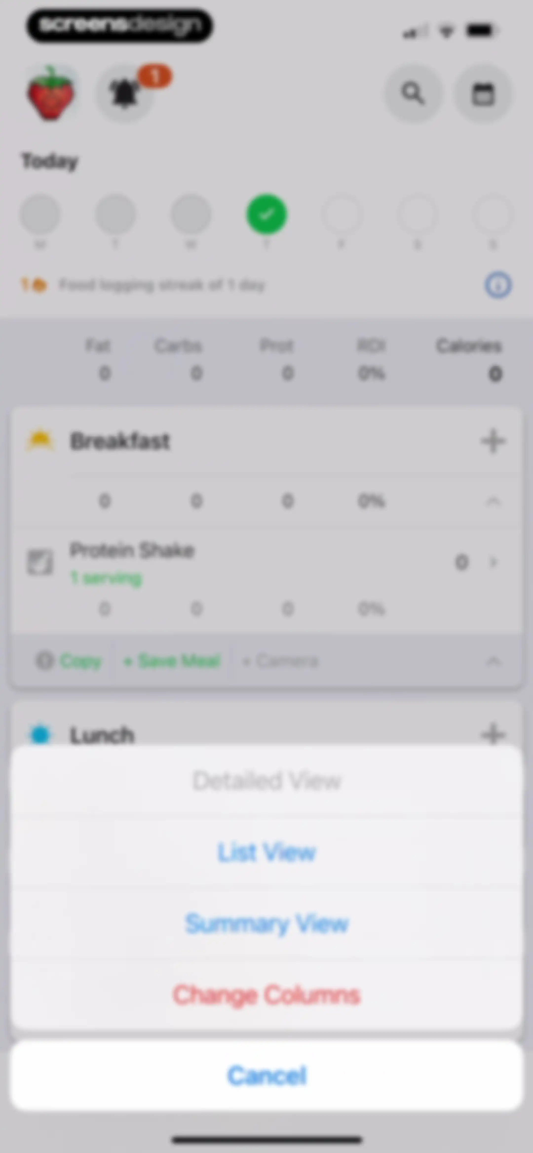 Calorie Counter by fatsecret screen 105