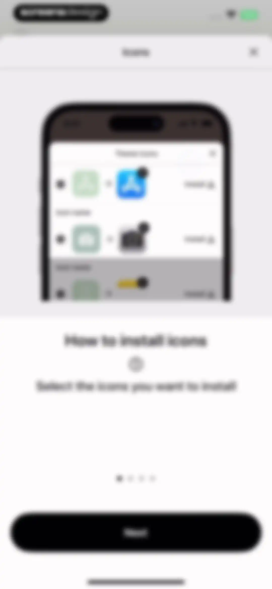 Aesthetic: App icons & Widgets screen 106