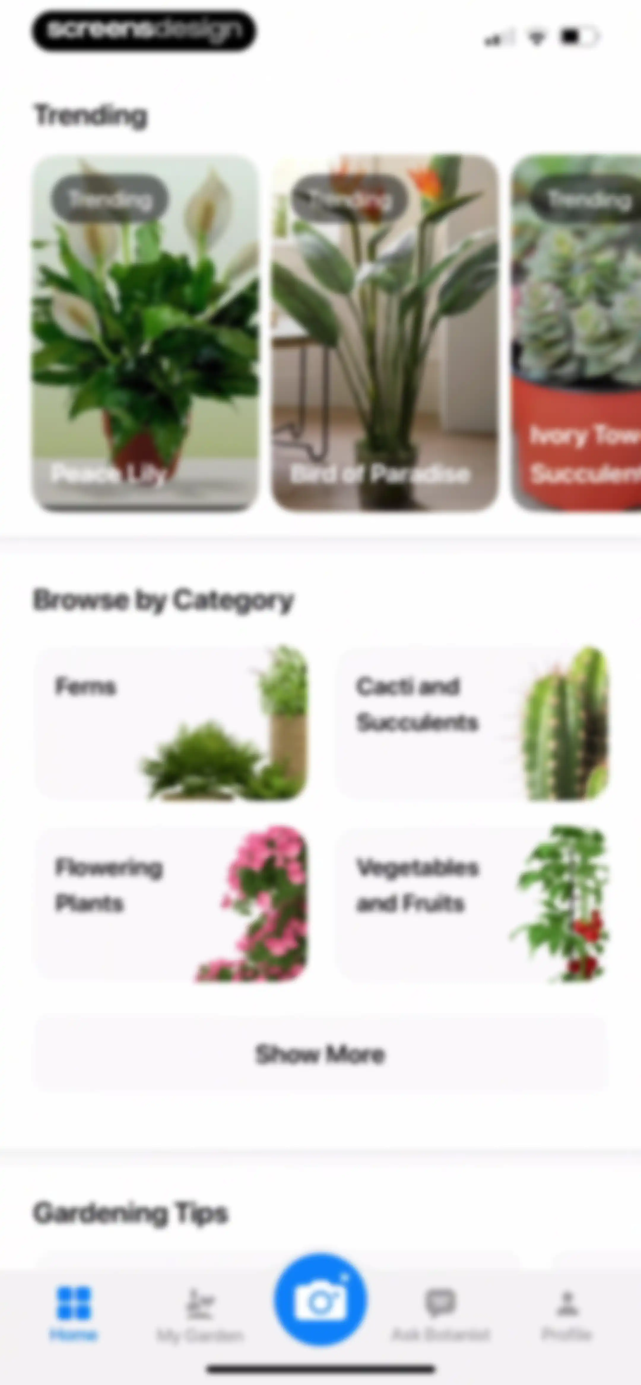 Plant App: Plant Identifier screen 97