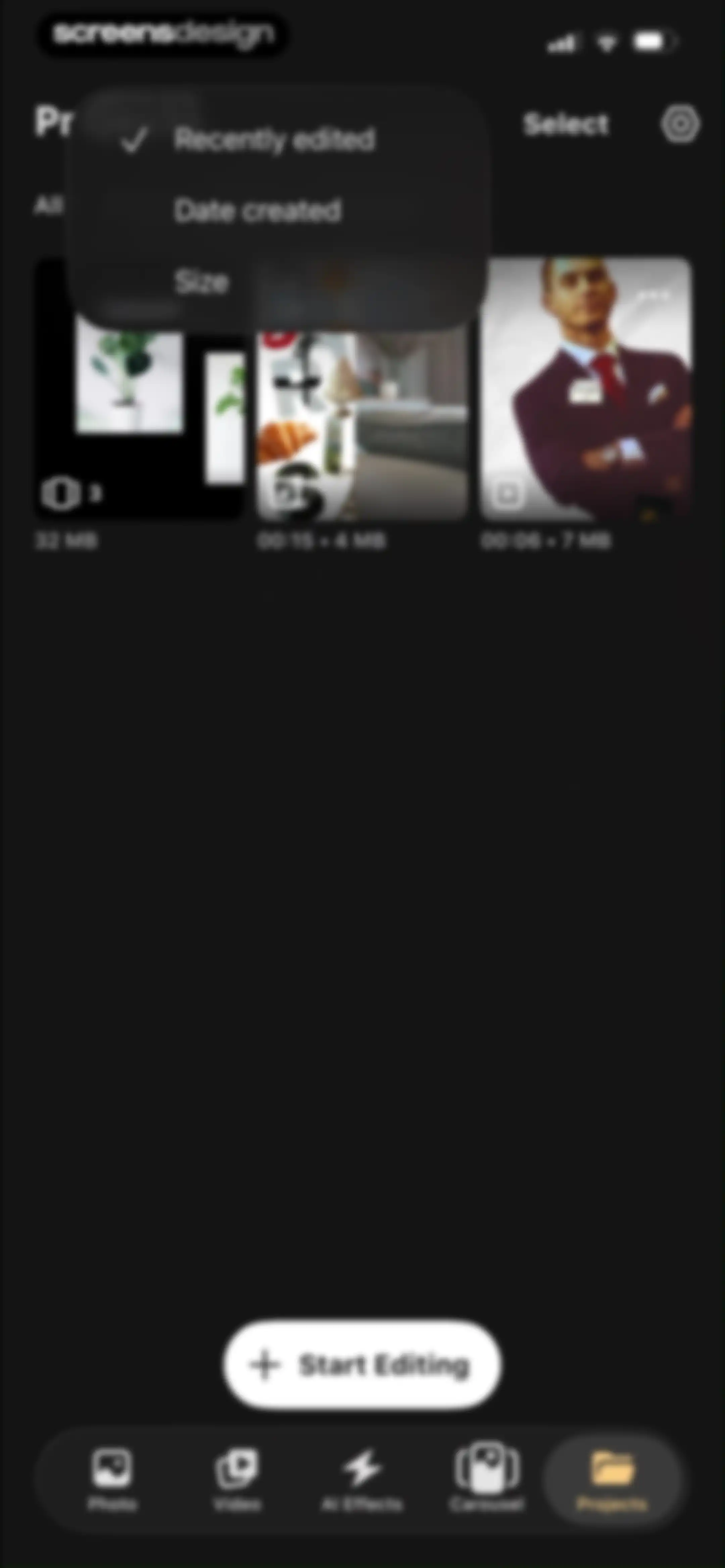 Prequel: Photo & Video Editor screen 129