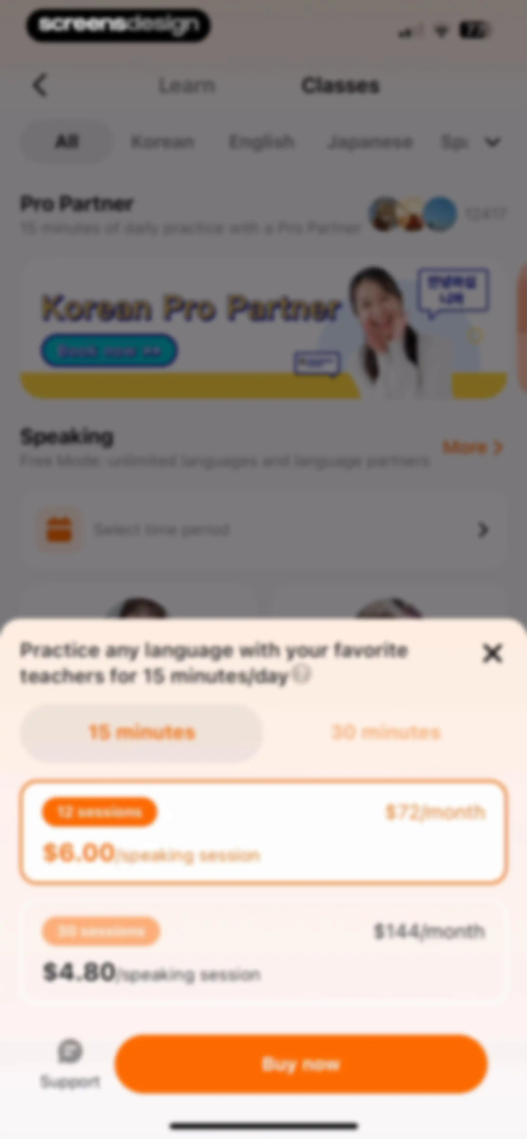 HelloTalk - Language Learning screen 107