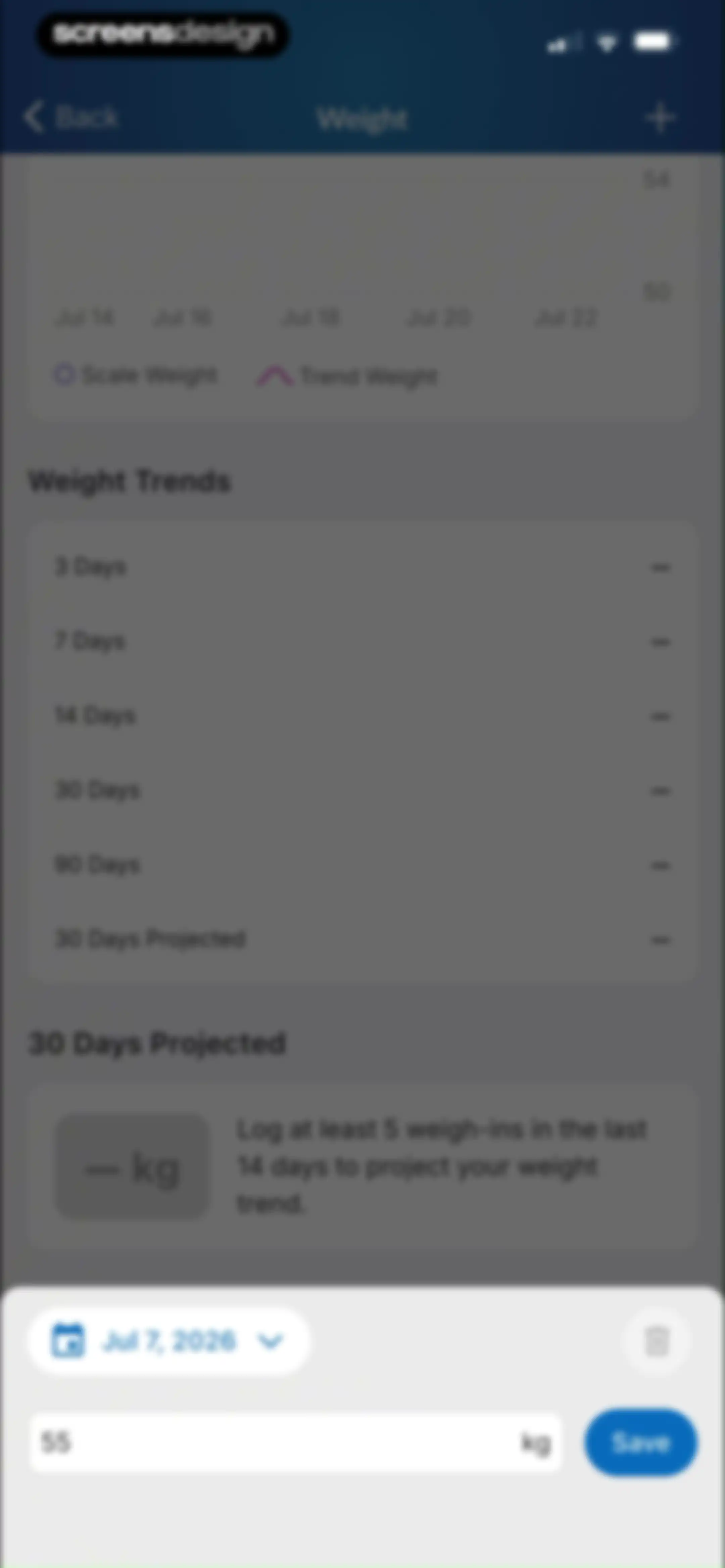 MacrosFirst - Macro Tracker screen 81